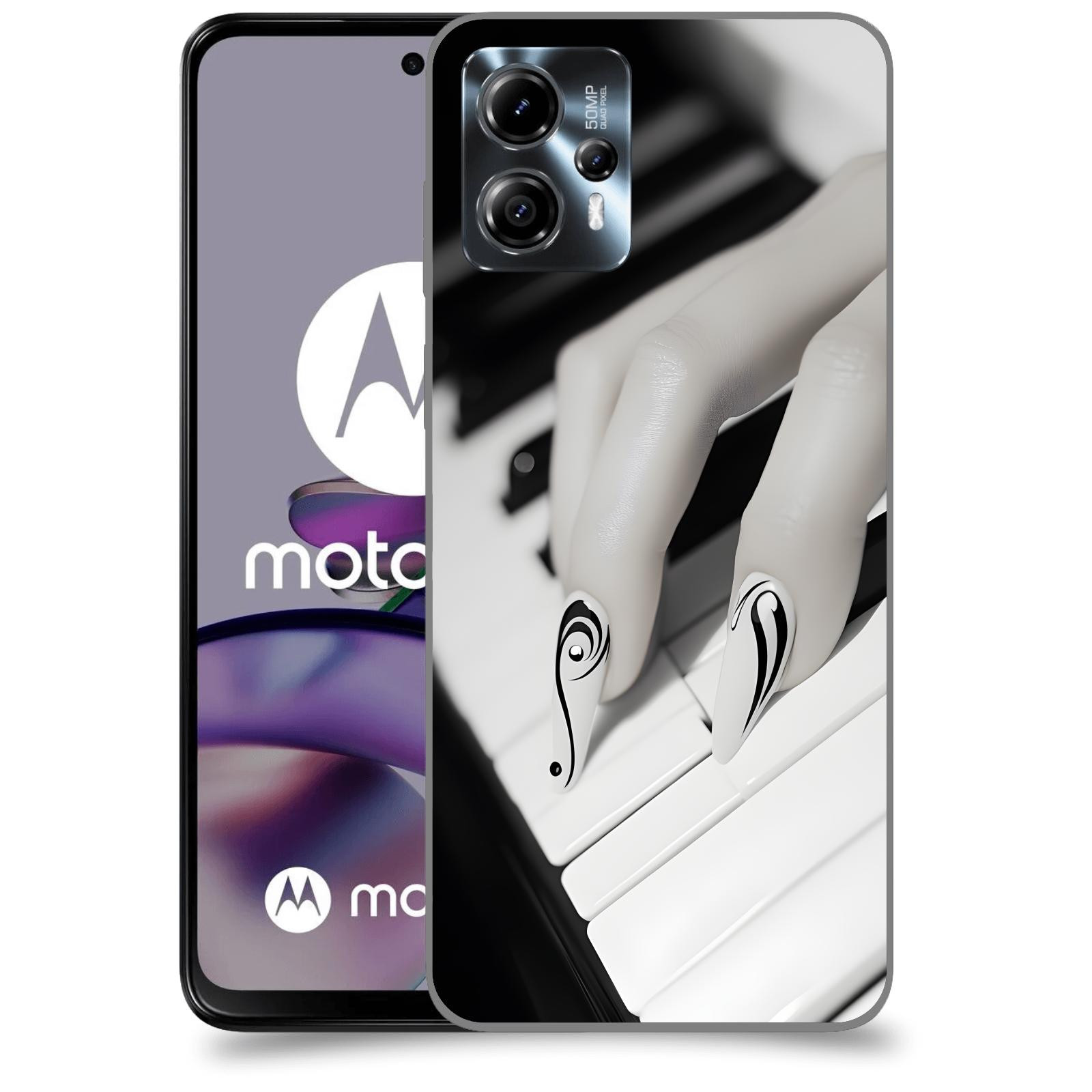 ACOVER Kryt na mobil Motorola Moto G13 - Piano