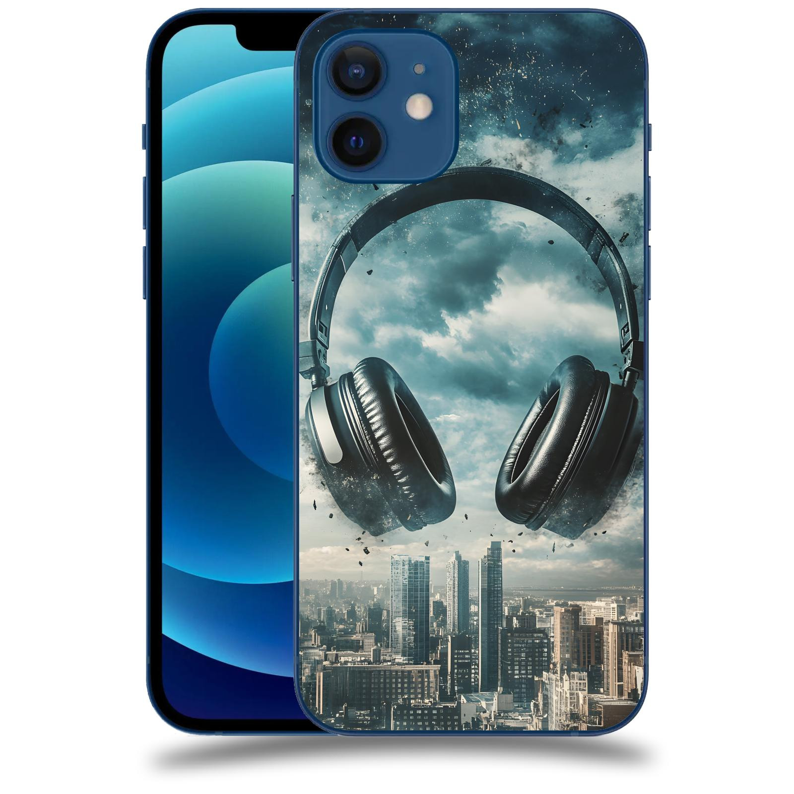 ACOVER Kryt na mobil Apple iPhone 12 - Sluchátka