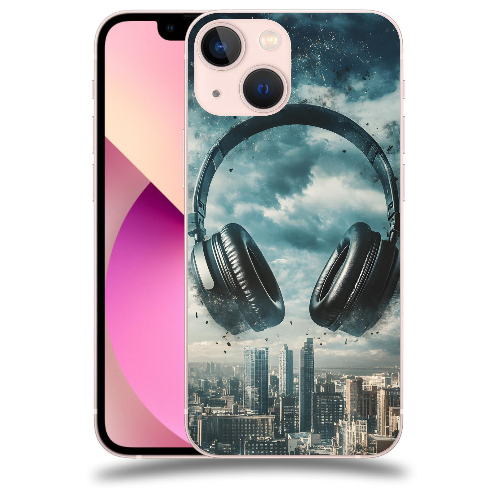 ACOVER Kryt na mobil Apple iPhone 13 mini - Sluchátka