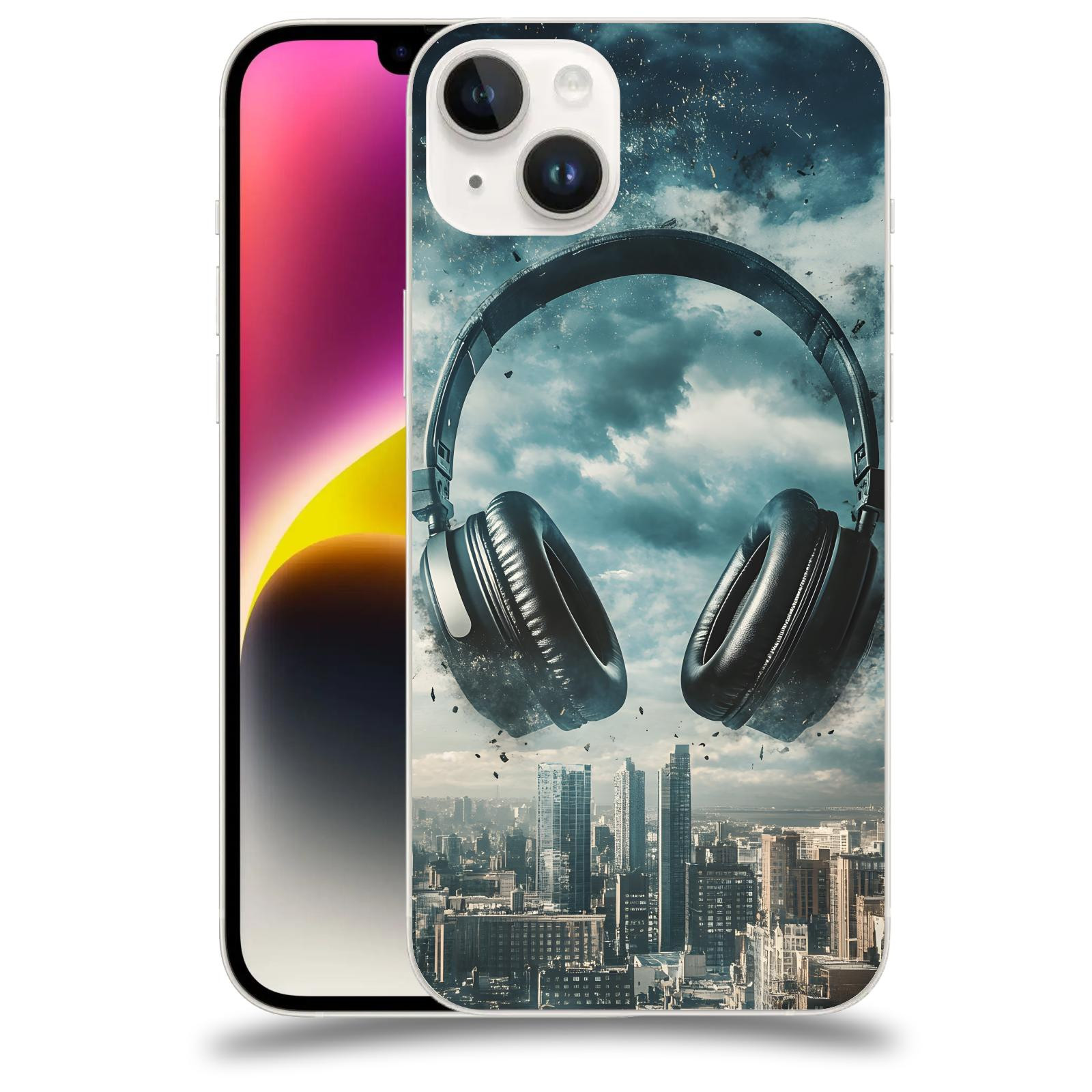 ACOVER Kryt na mobil Apple iPhone 14 Plus - Sluchátka