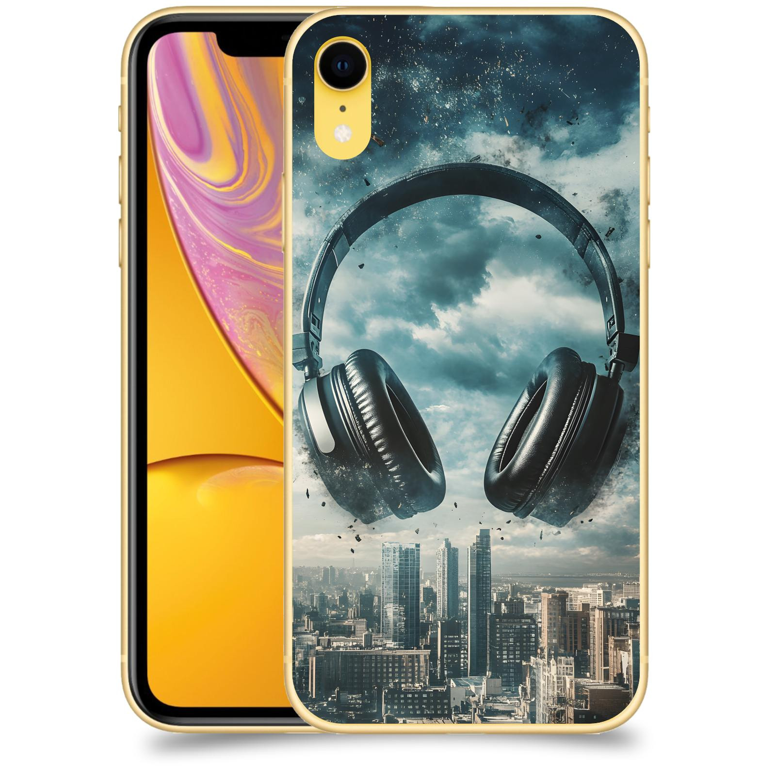 ACOVER Kryt na mobil Apple iPhone XR - Sluchátka