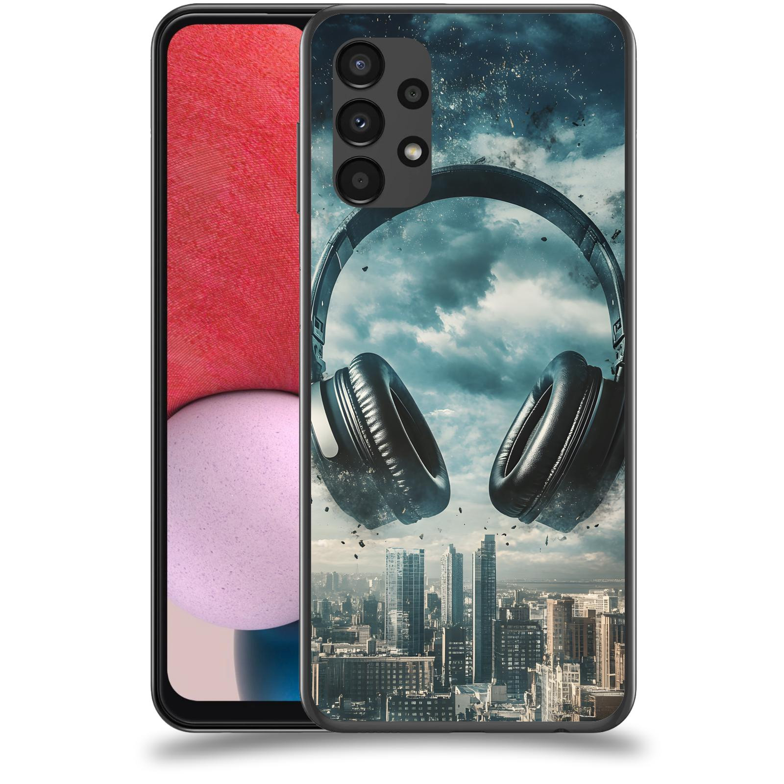 ACOVER Kryt na mobil Samsung Galaxy A13 4G A135 - Sluchátka