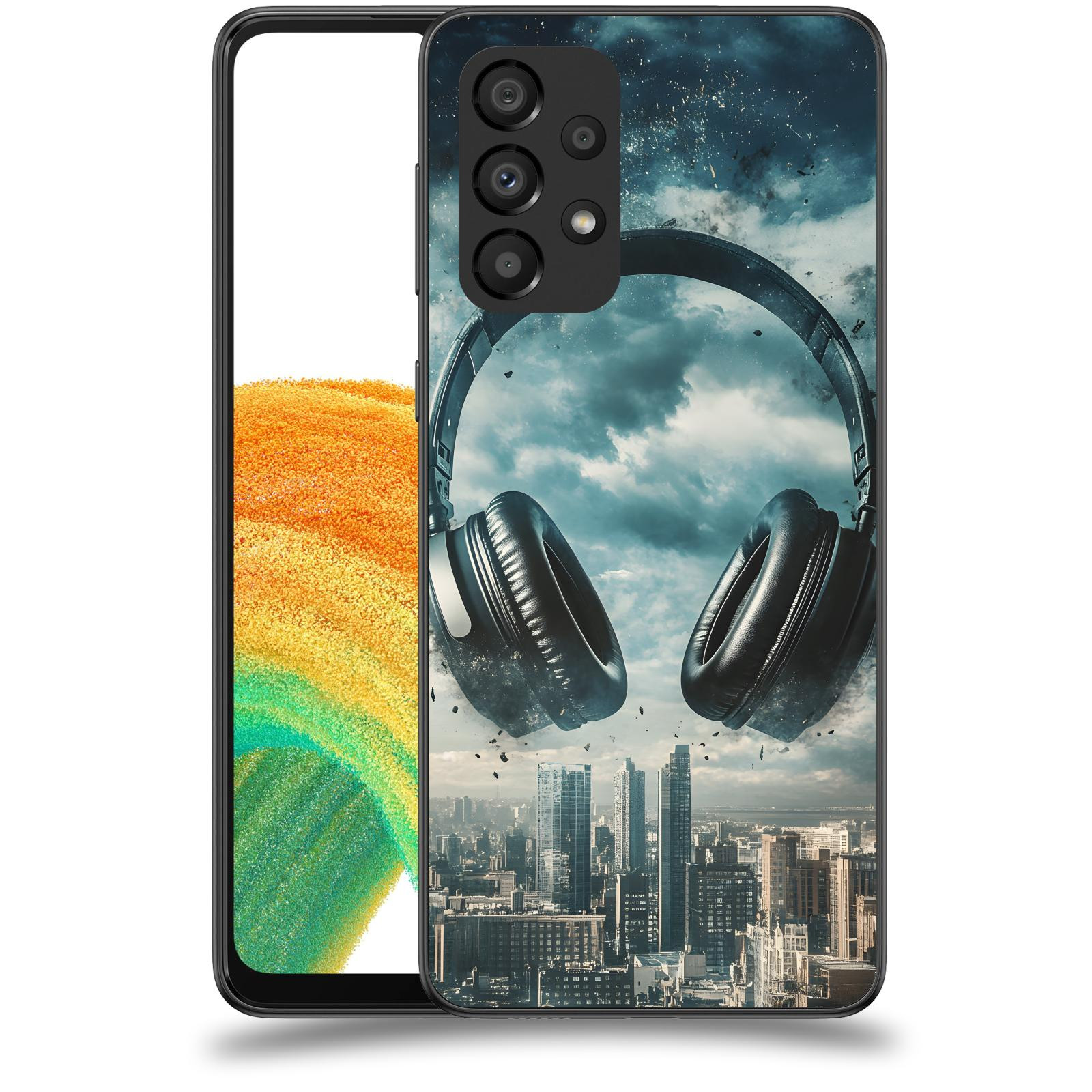 ACOVER Kryt na mobil Samsung Galaxy A33 5G A336 - Sluchátka