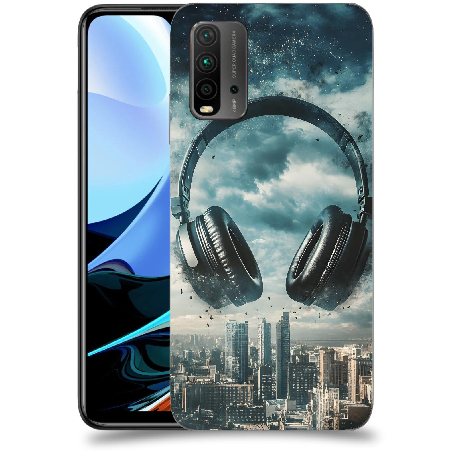 ACOVER Kryt na mobil Xiaomi Redmi 9T - Sluchátka
