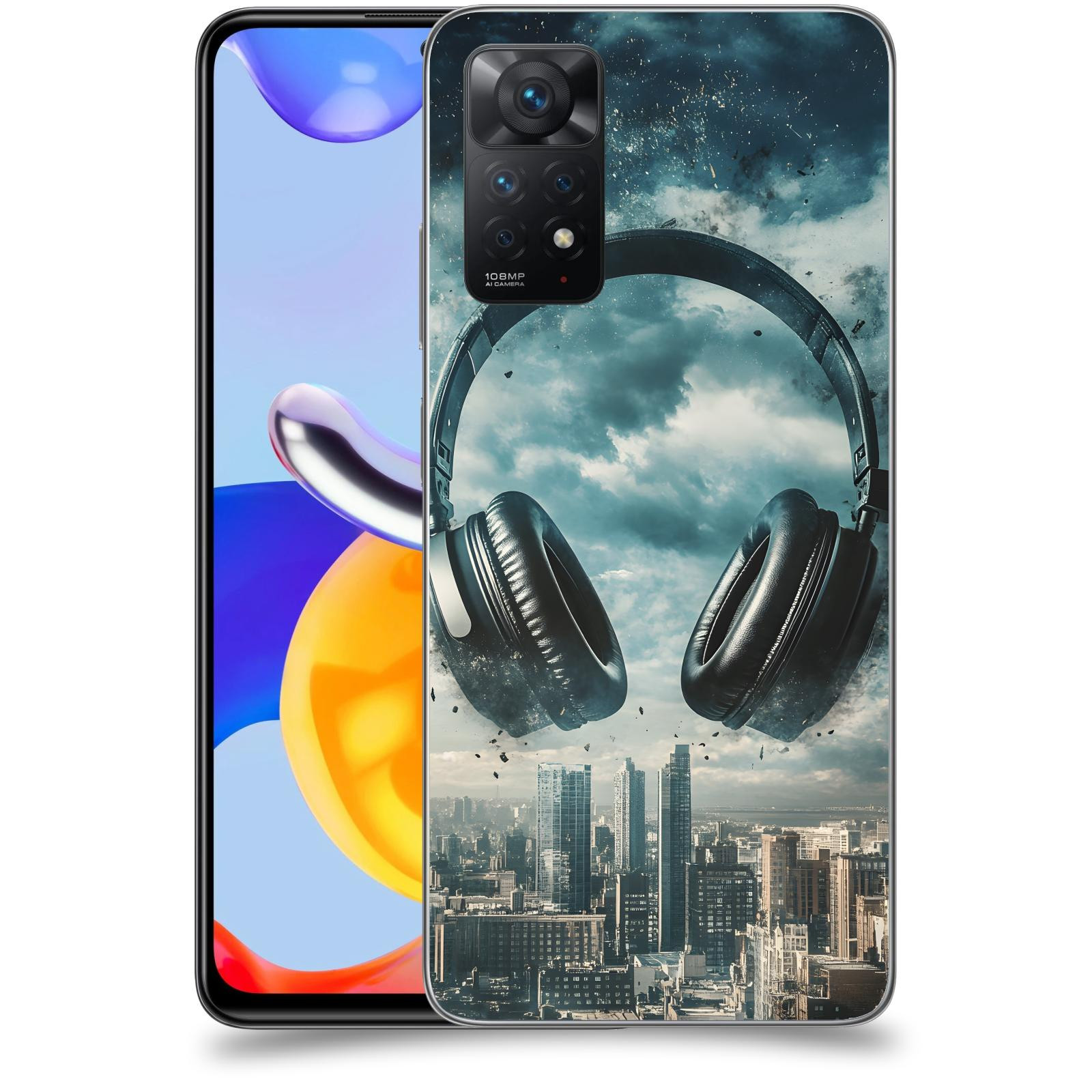 ACOVER Kryt na mobil Xiaomi Redmi Note 11 Pro - Sluchátka