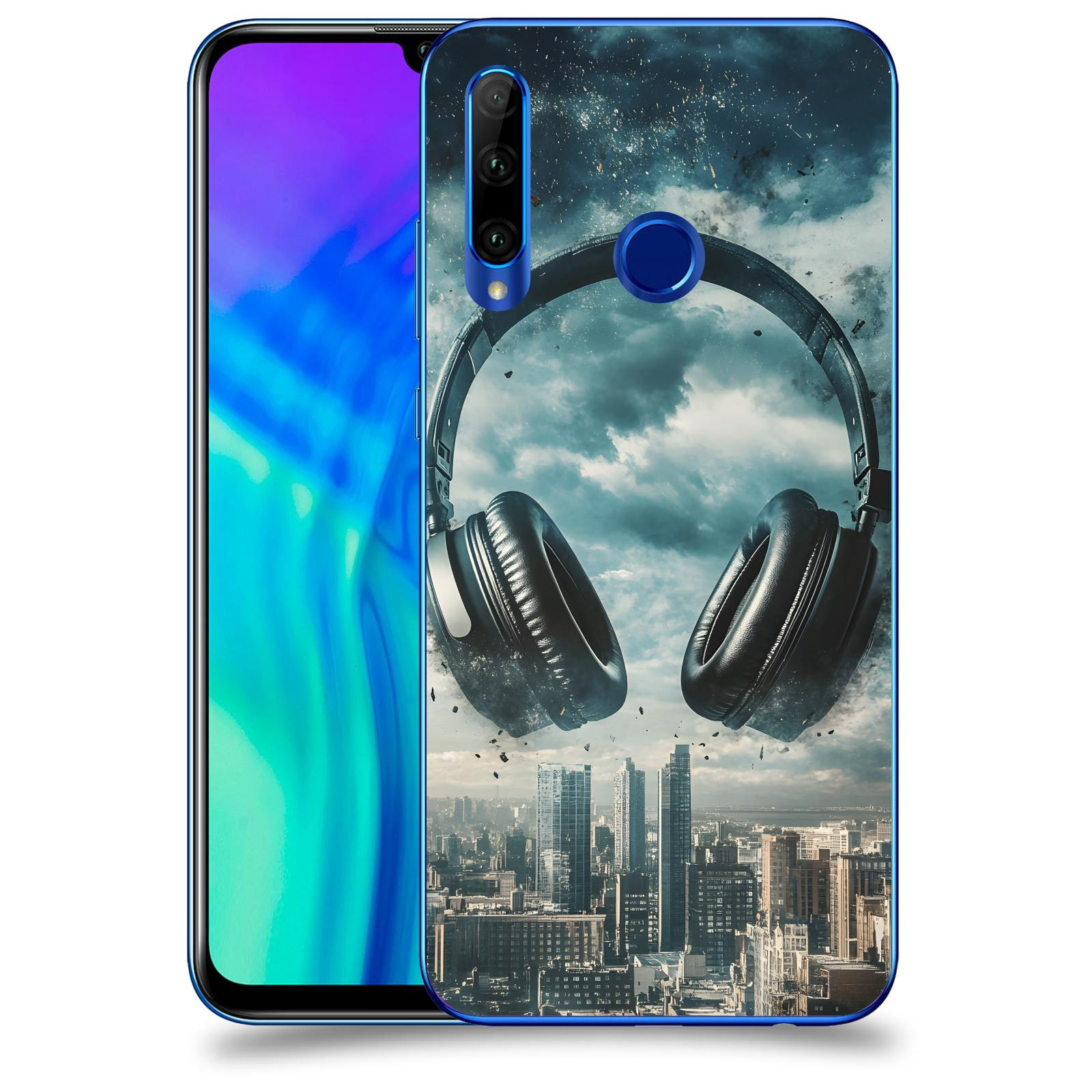 ACOVER Kryt na mobil Honor 20 Lite - Sluchátka