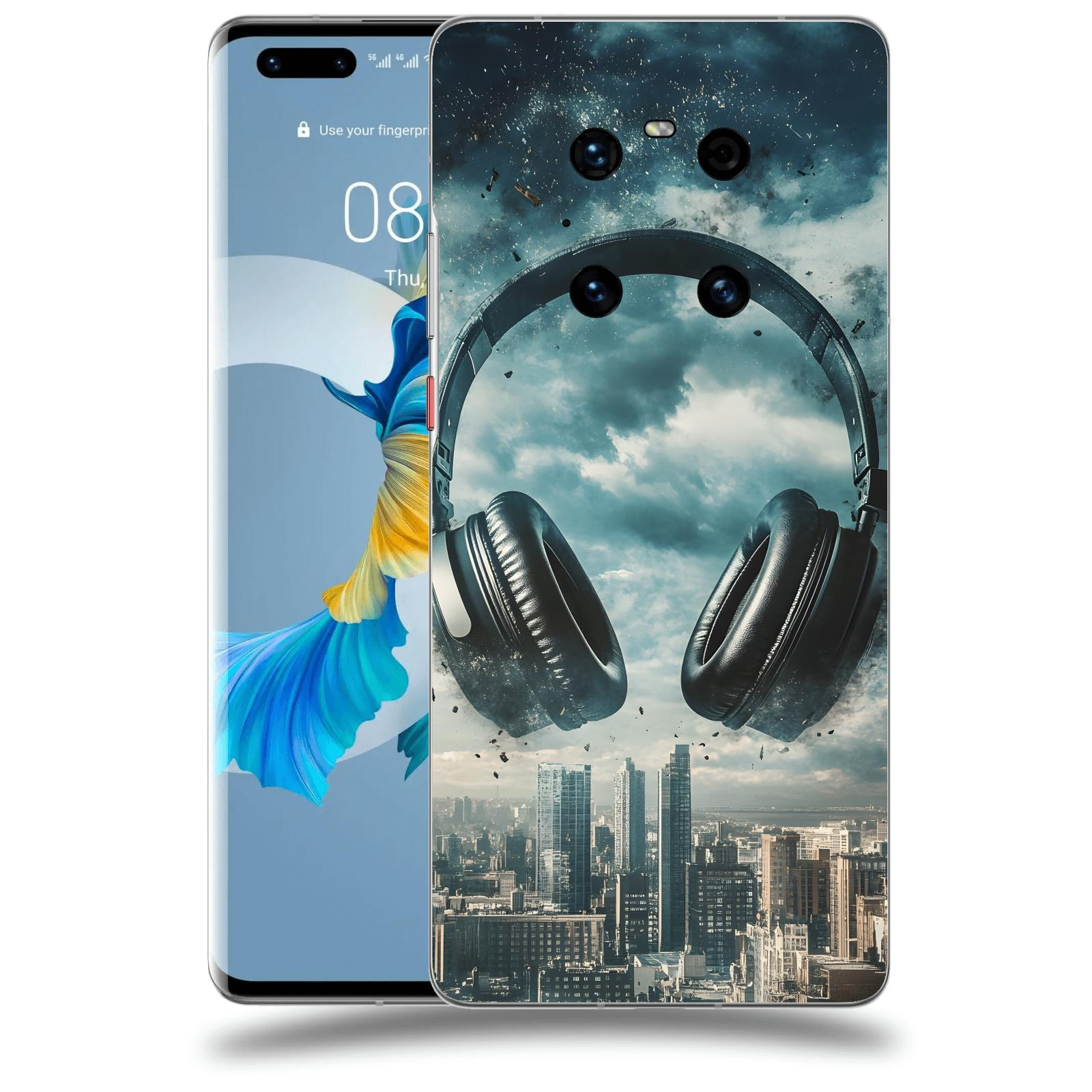 ACOVER Kryt na mobil Huawei Mate 40 Pro - Sluchátka
