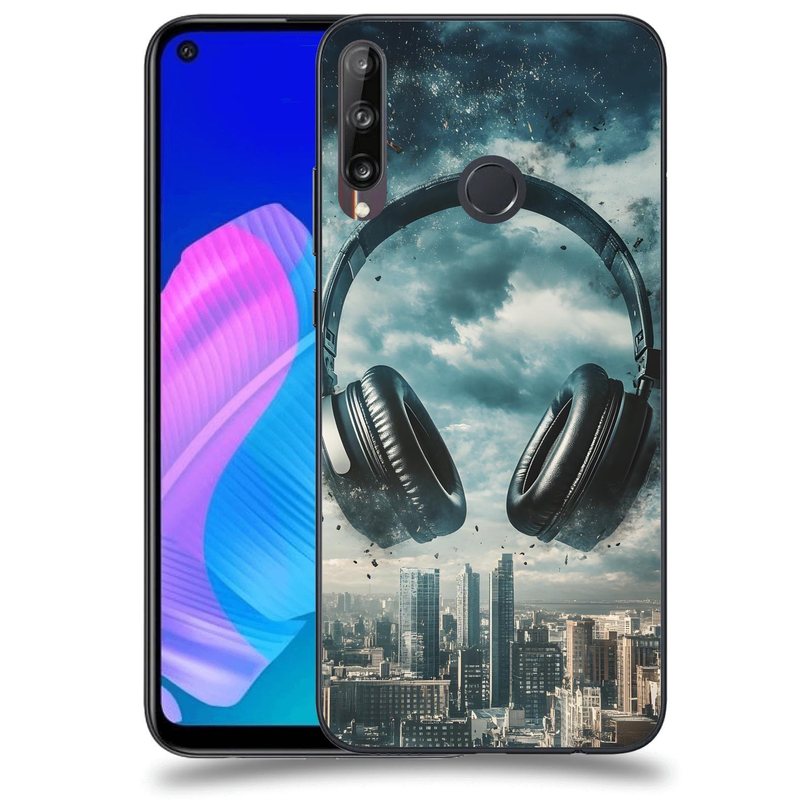 ACOVER Kryt na mobil Huawei P40 Lite E - Sluchátka