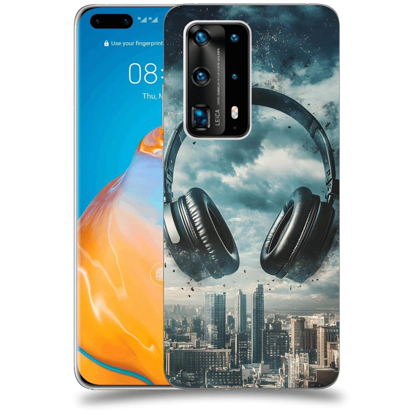 ACOVER Kryt na mobil Huawei P40 Pro - Sluchátka