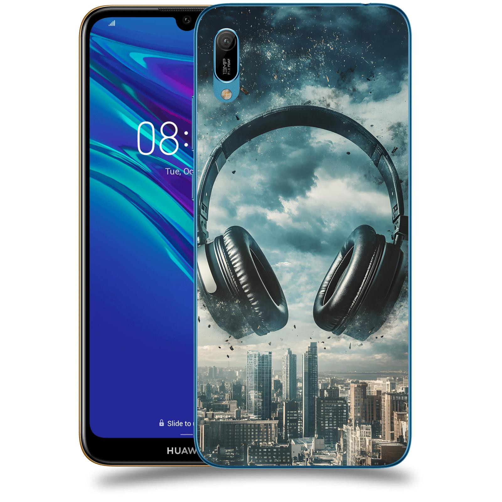 ACOVER Kryt na mobil Huawei Y6 2019 - Sluchátka