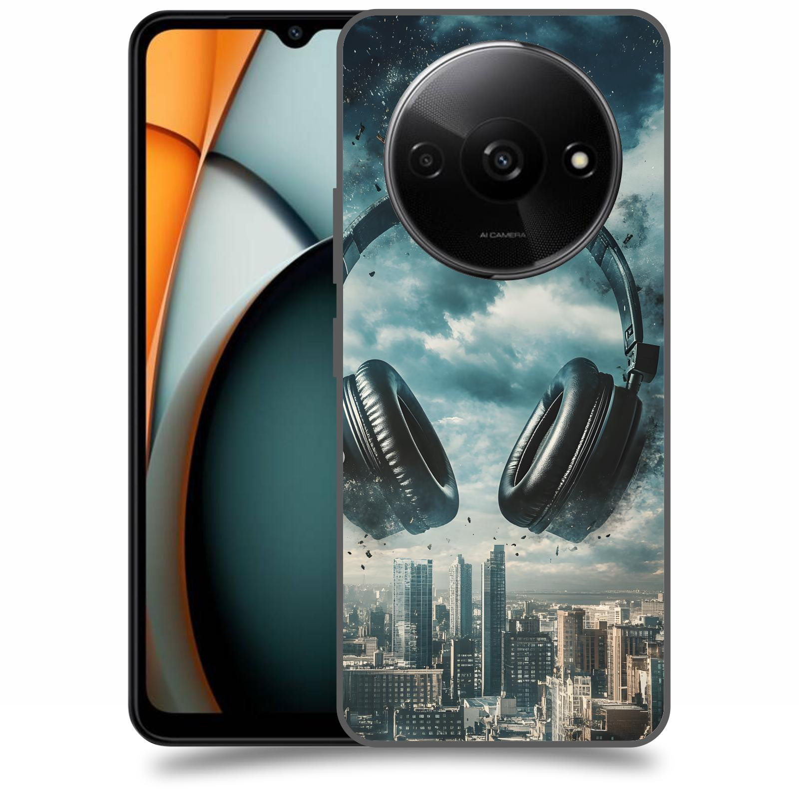 ACOVER Kryt na mobil Xiaomi Redmi A3 - Sluchátka