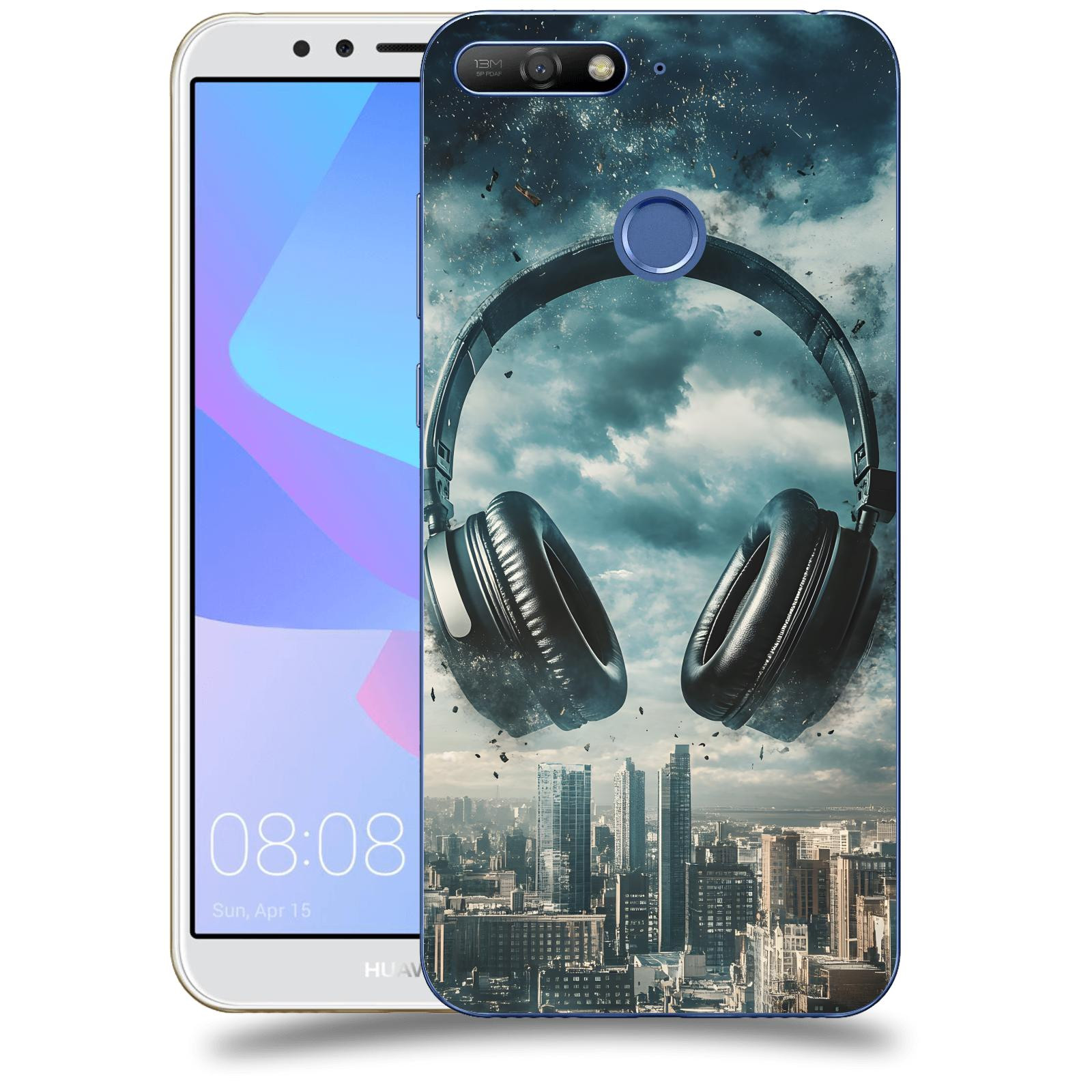 ACOVER Kryt na mobil Huawei Y6 Prime 2018 - Sluchátka