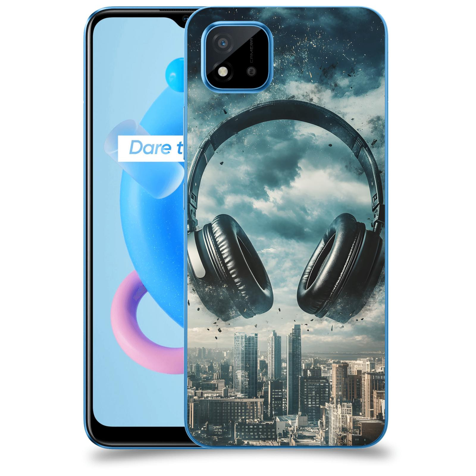 ACOVER Kryt na mobil Realme C11 (2021) - Sluchátka