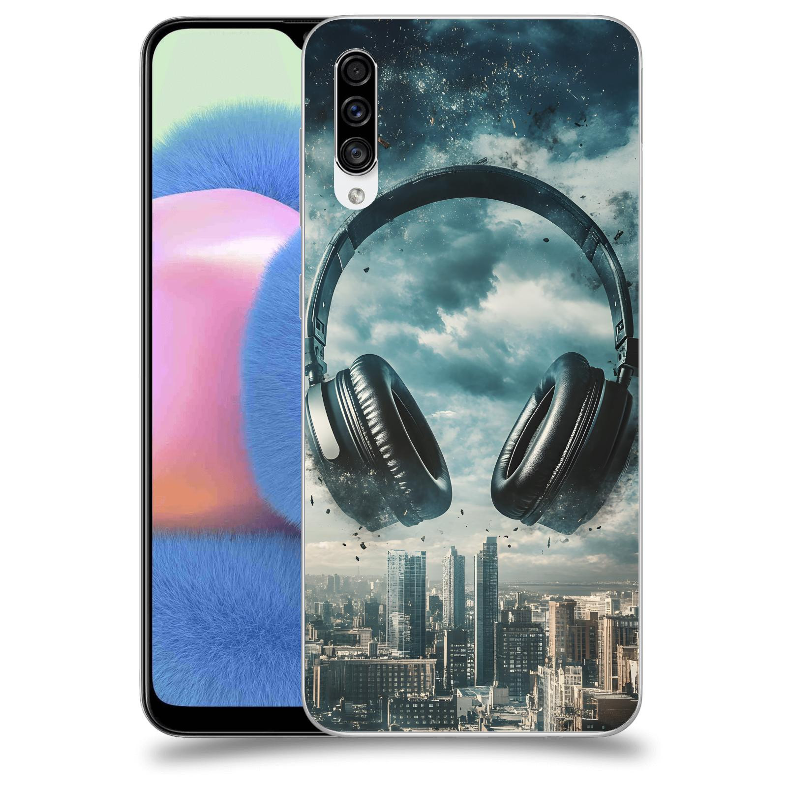 ACOVER Kryt na mobil Samsung Galaxy A30s A307F - Sluchátka