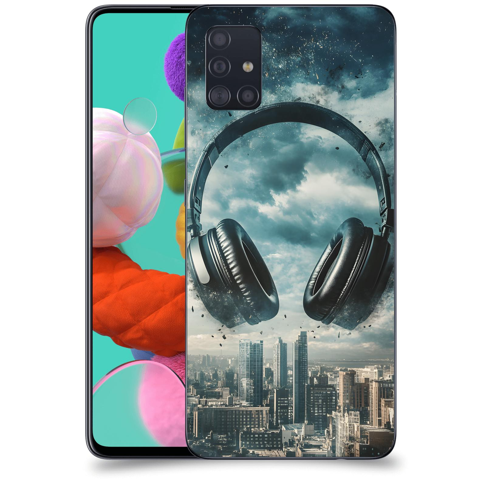 ACOVER Kryt na mobil Samsung Galaxy A51 A515F - Sluchátka