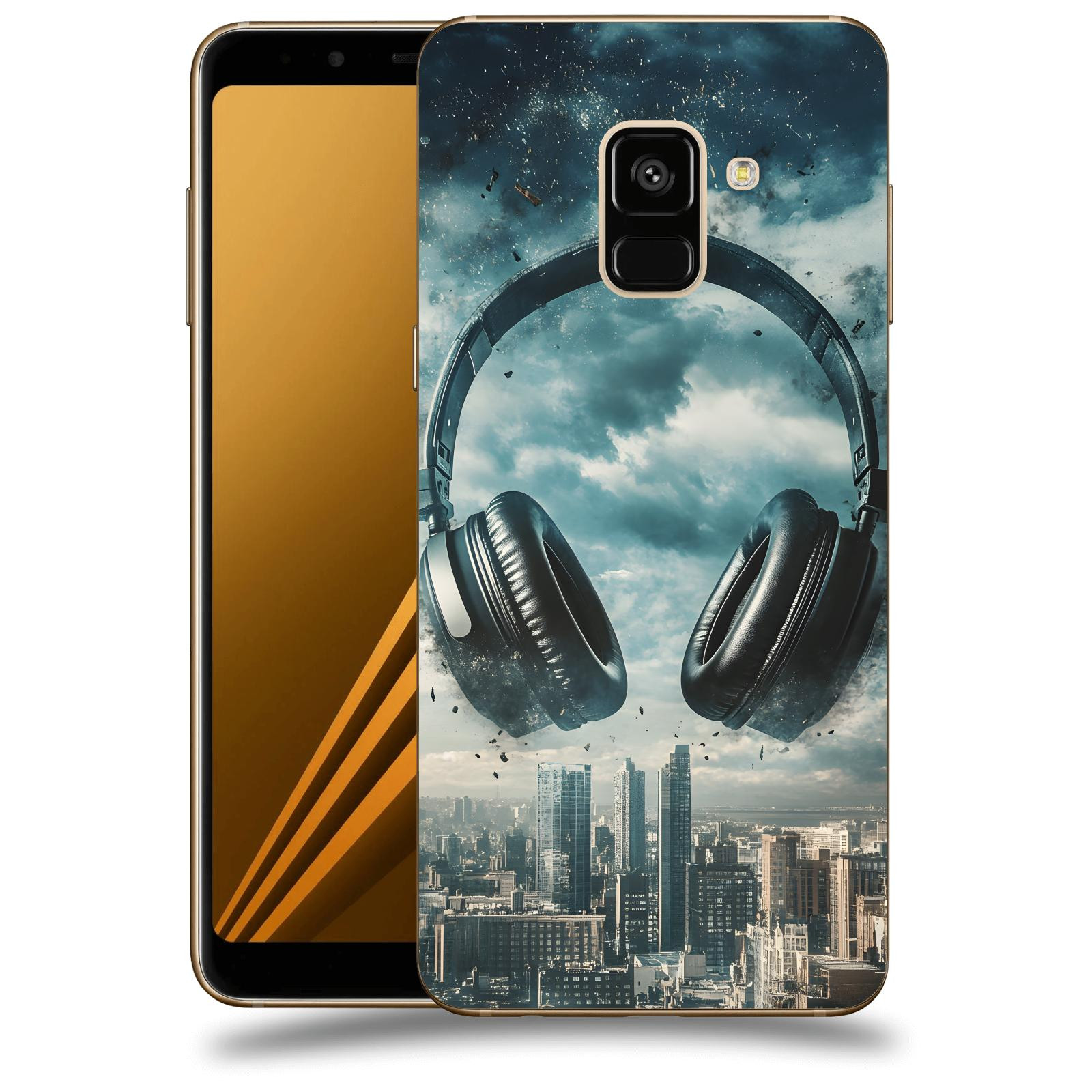 ACOVER Kryt na mobil Samsung Galaxy A8 2018 A530F - Sluchátka