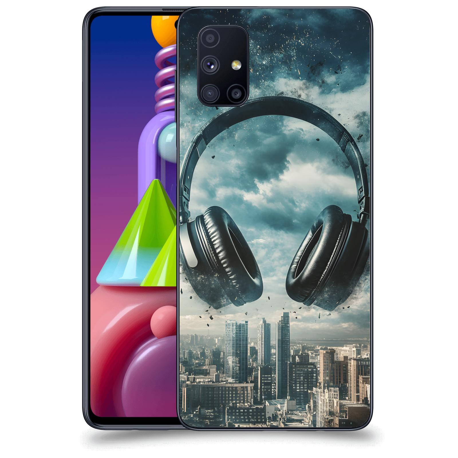 ACOVER Kryt na mobil Samsung Galaxy M51 M515F - Sluchátka
