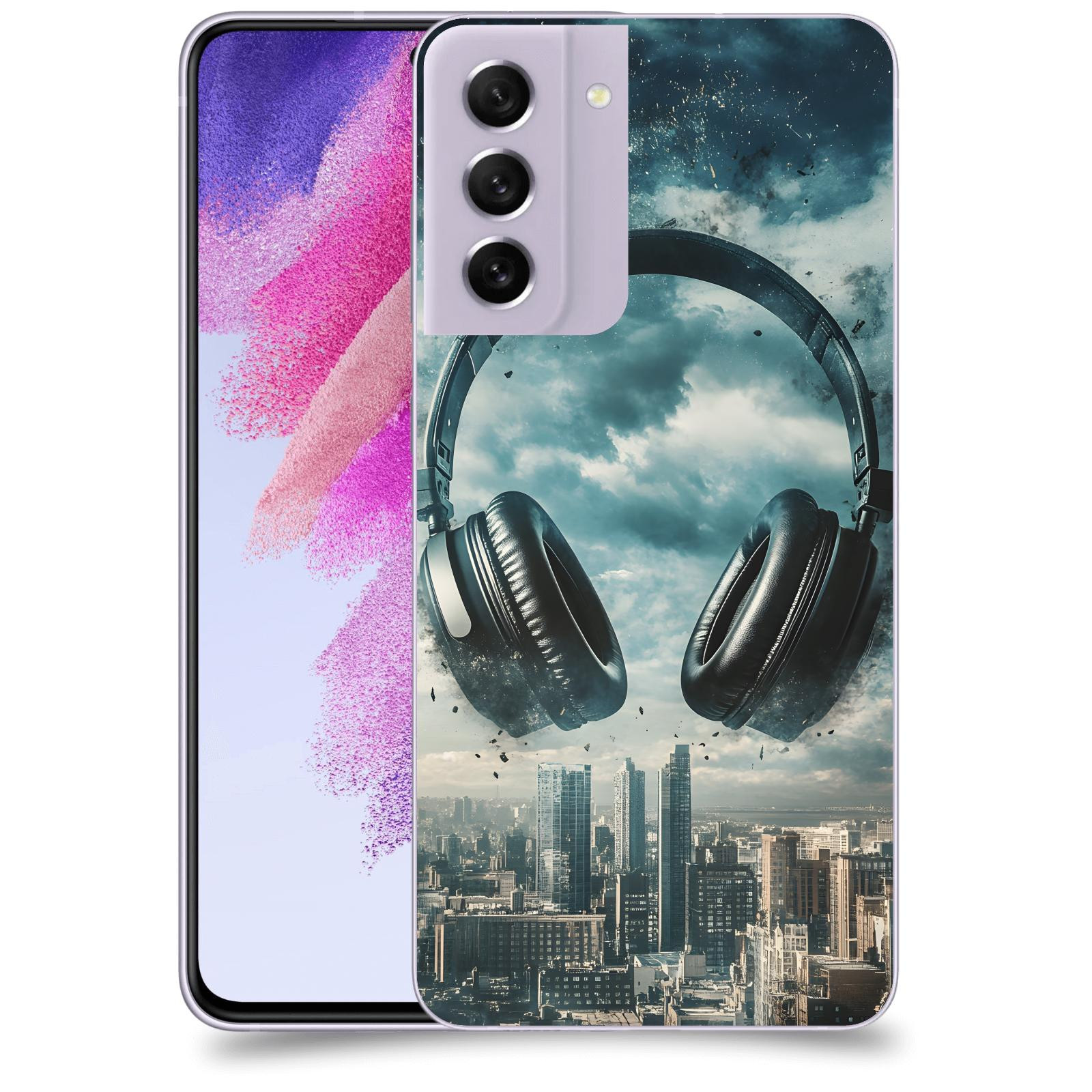 ACOVER Kryt na mobil Samsung Galaxy S21 FE 5G - Sluchátka