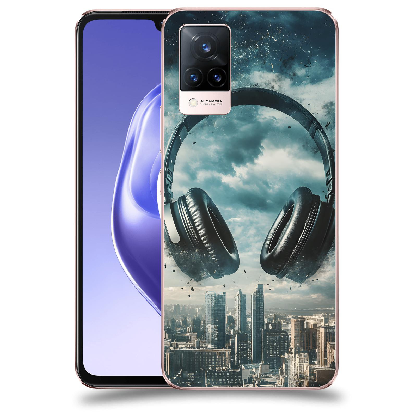 ACOVER Kryt na mobil Vivo V21 5G - Sluchátka