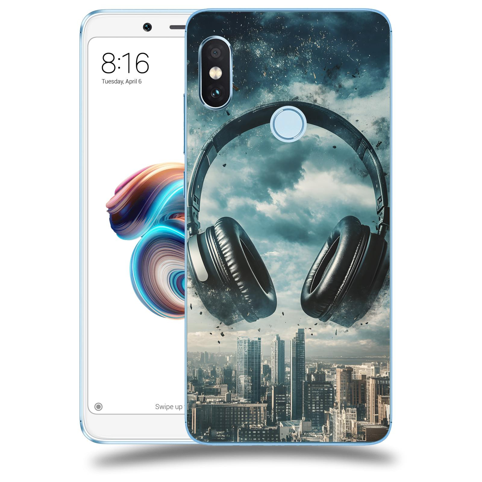 ACOVER Kryt na mobil Xiaomi Redmi Note 5 Global - Sluchátka