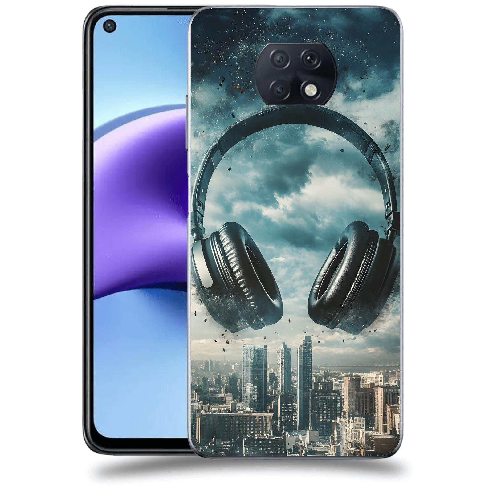ACOVER Kryt na mobil Xiaomi Redmi Note 9T - Sluchátka