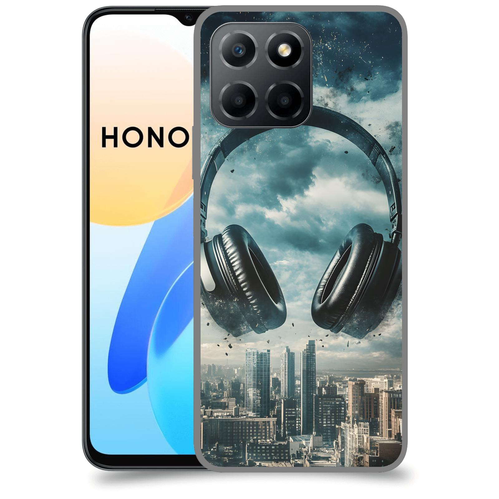 ACOVER Kryt na mobil Honor X8 4G - Sluchátka