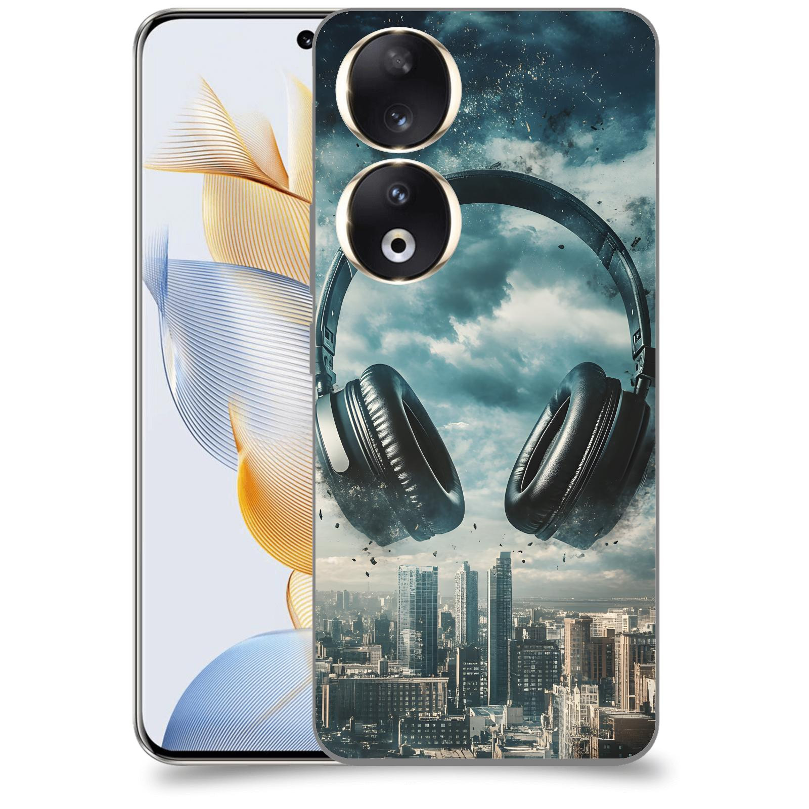 ACOVER Kryt na mobil Honor 90 - Sluchátka