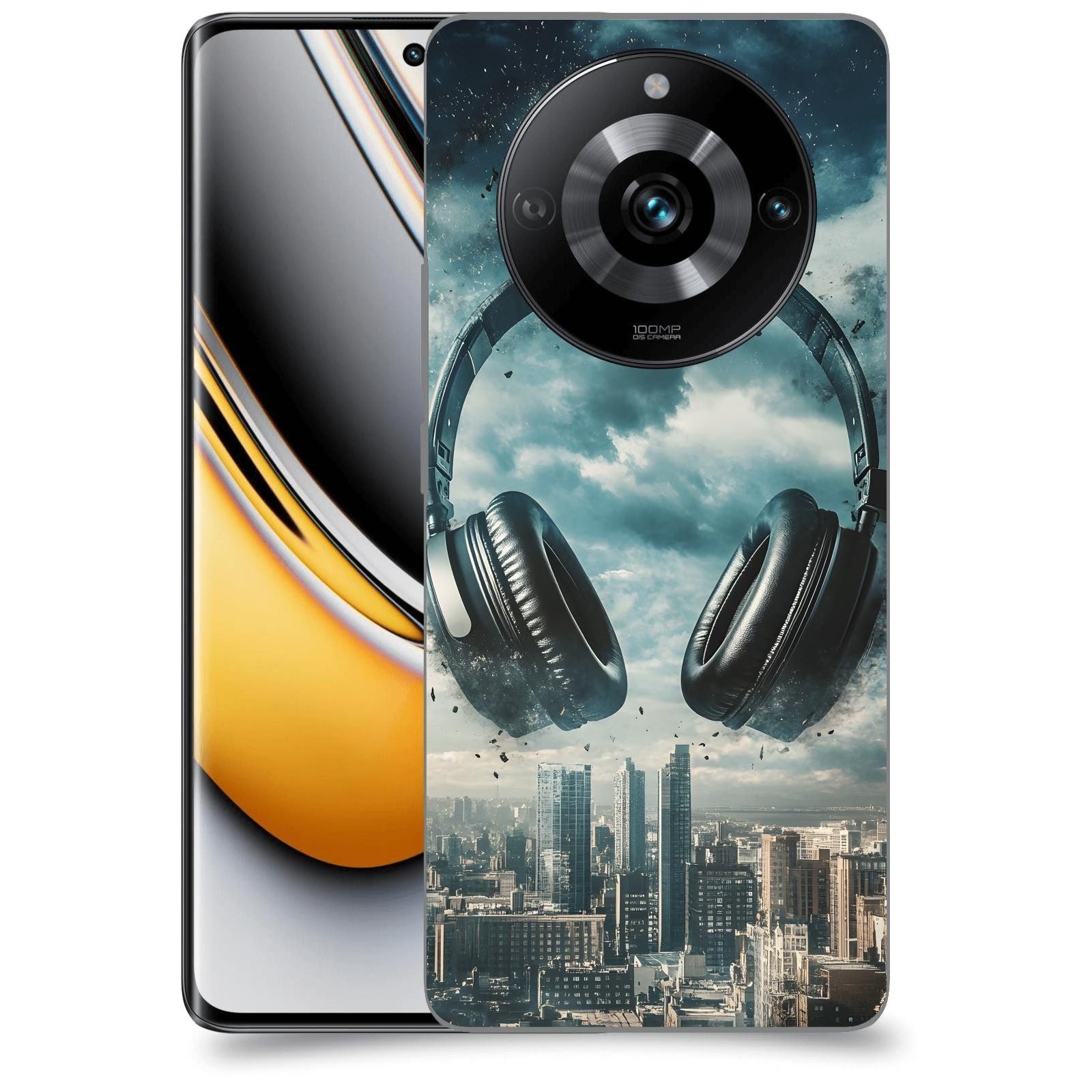 ACOVER Kryt na mobil Realme 11 Pro 5G - Sluchátka