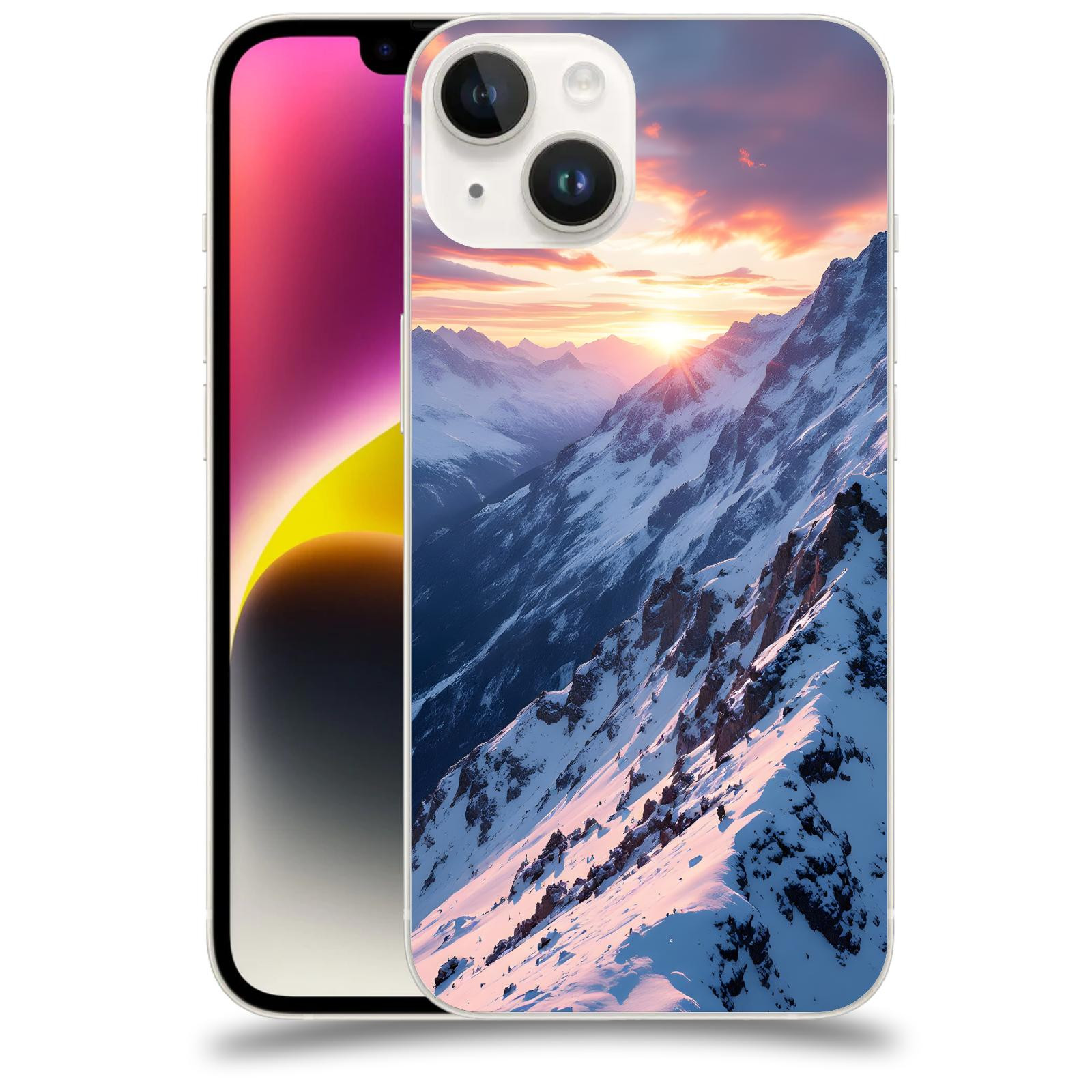 ACOVER Kryt na mobil Apple iPhone 14 - Hory