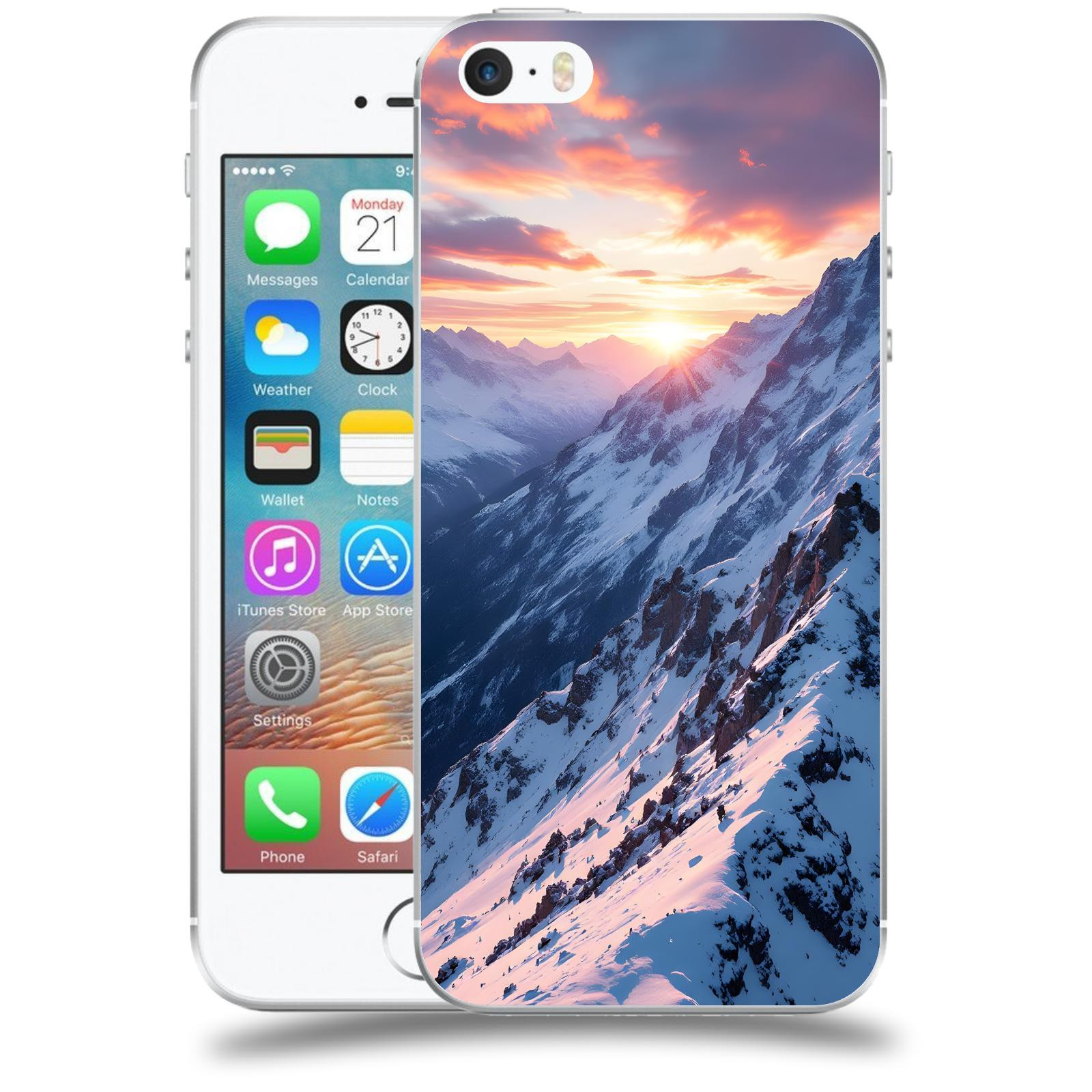 ACOVER Kryt na mobil Apple iPhone 5/5S/SE - Hory