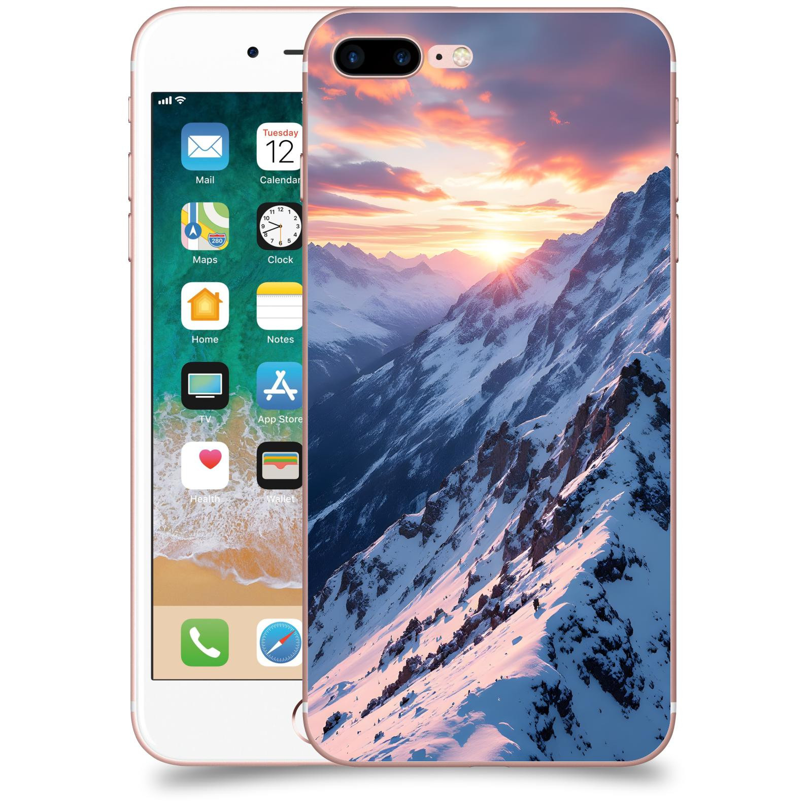 ACOVER Kryt na mobil Apple iPhone 7 Plus - Hory