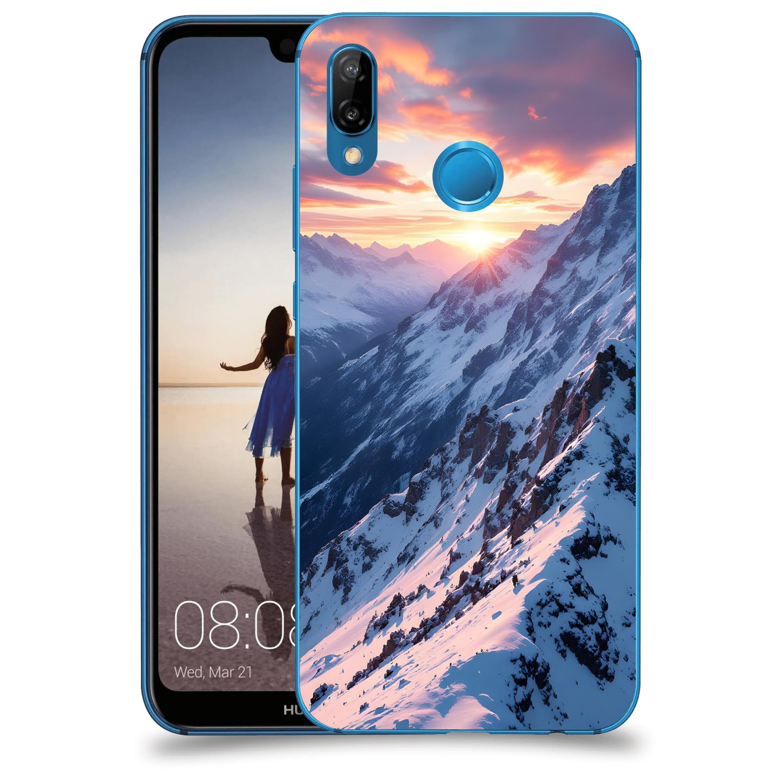 ACOVER Kryt na mobil Huawei P20 Lite - Hory