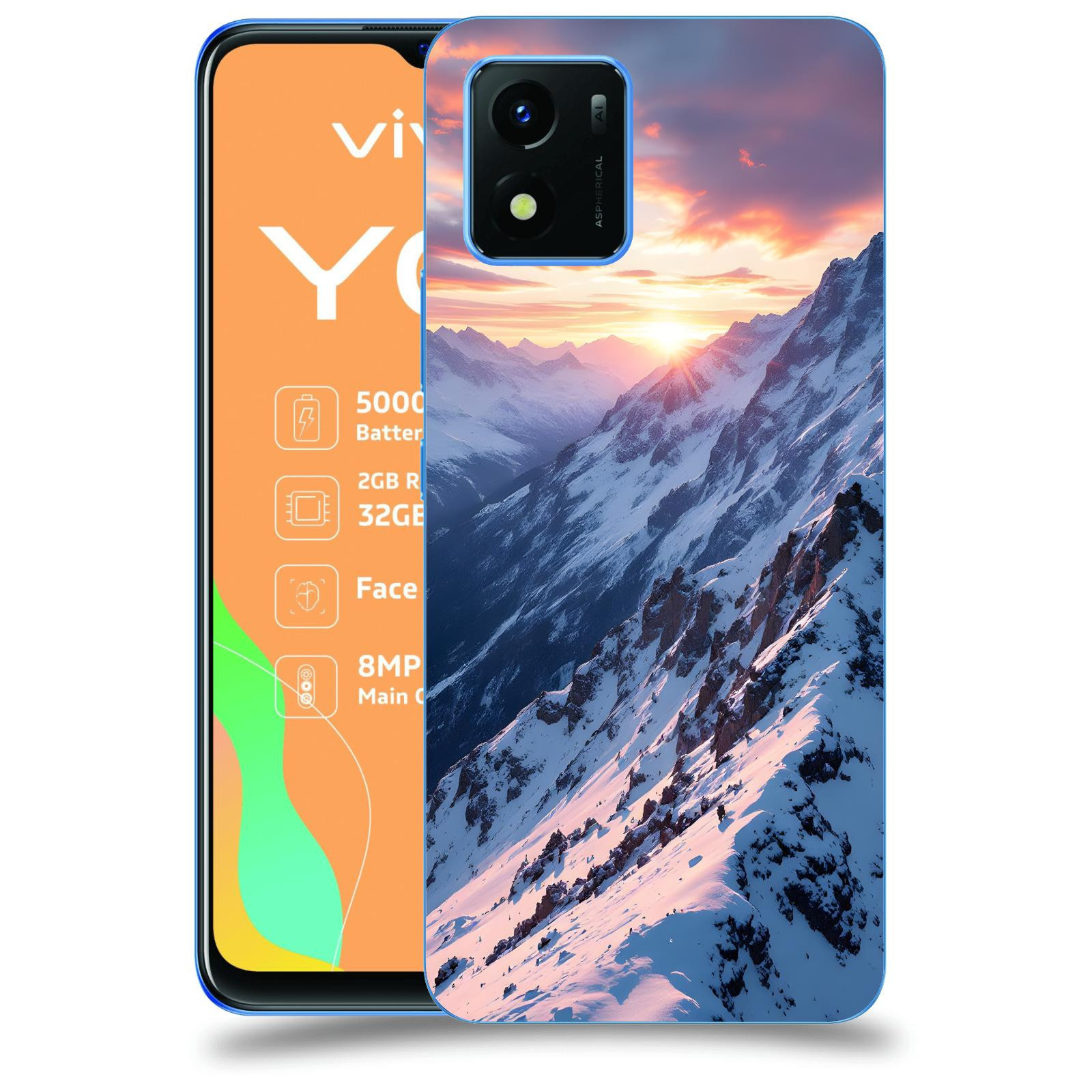 ACOVER Kryt na mobil Vivo Y01 - Hory