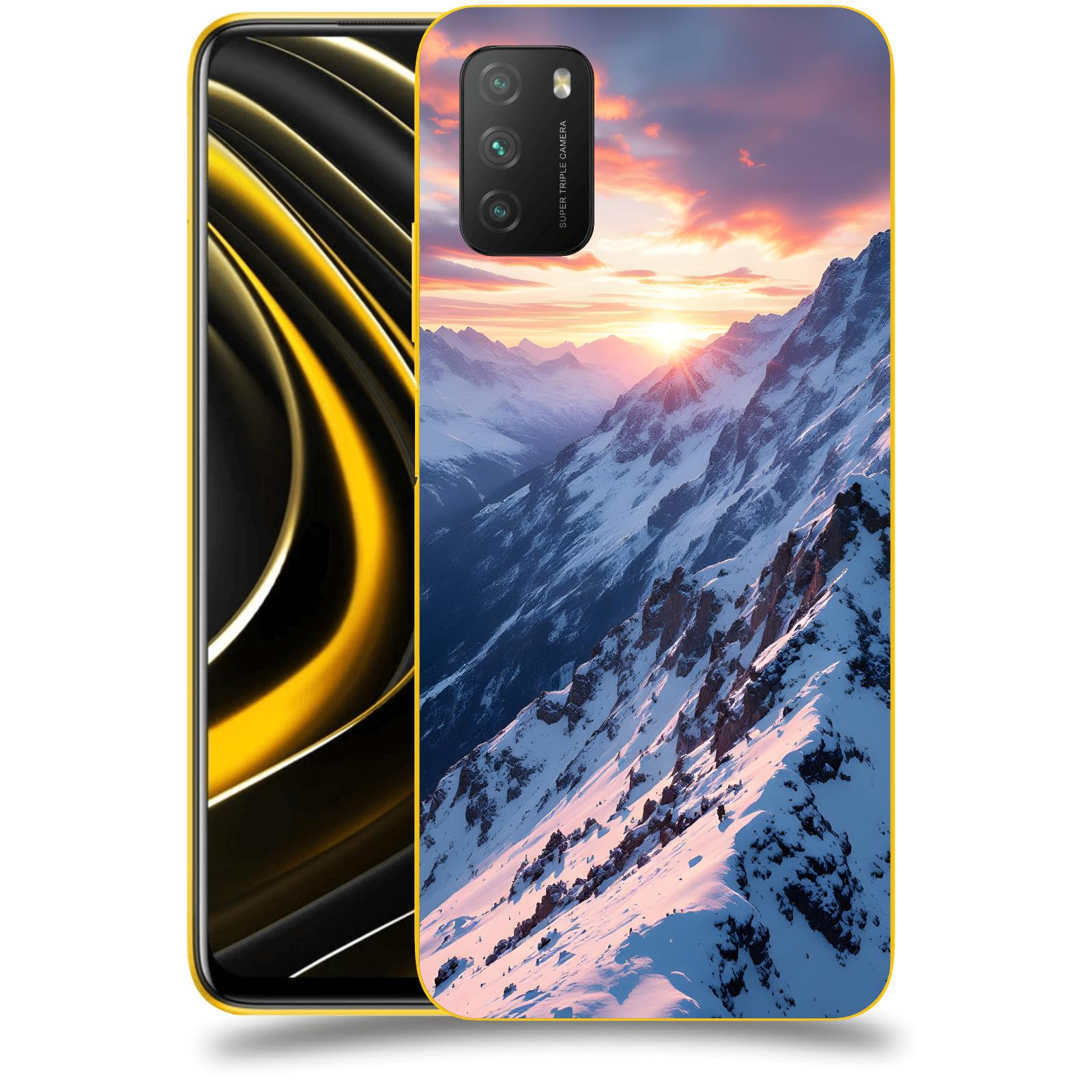 ACOVER Kryt na mobil Xiaomi Poco M3 - Hory