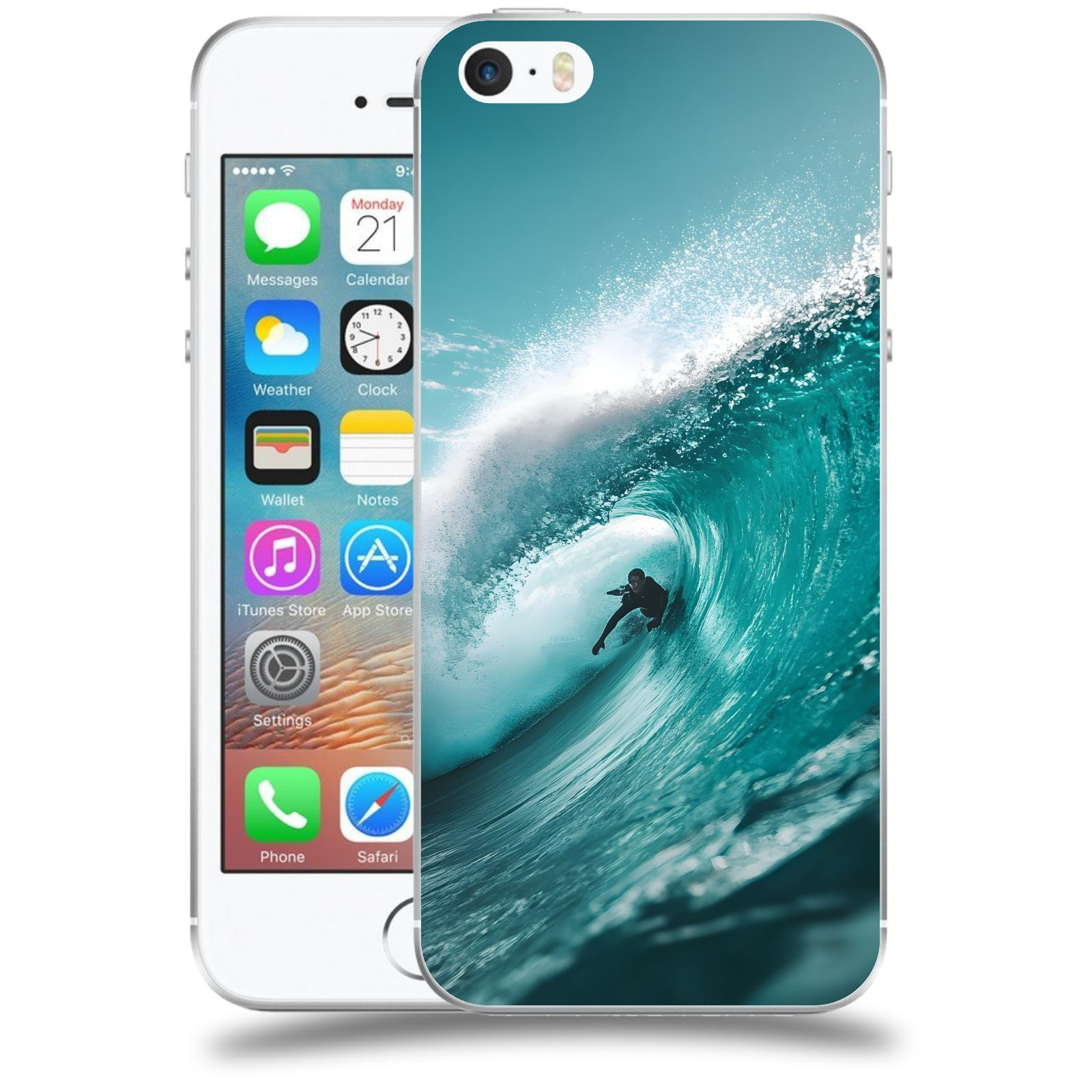 ACOVER Kryt na mobil Apple iPhone 5/5S/SE - Vlna