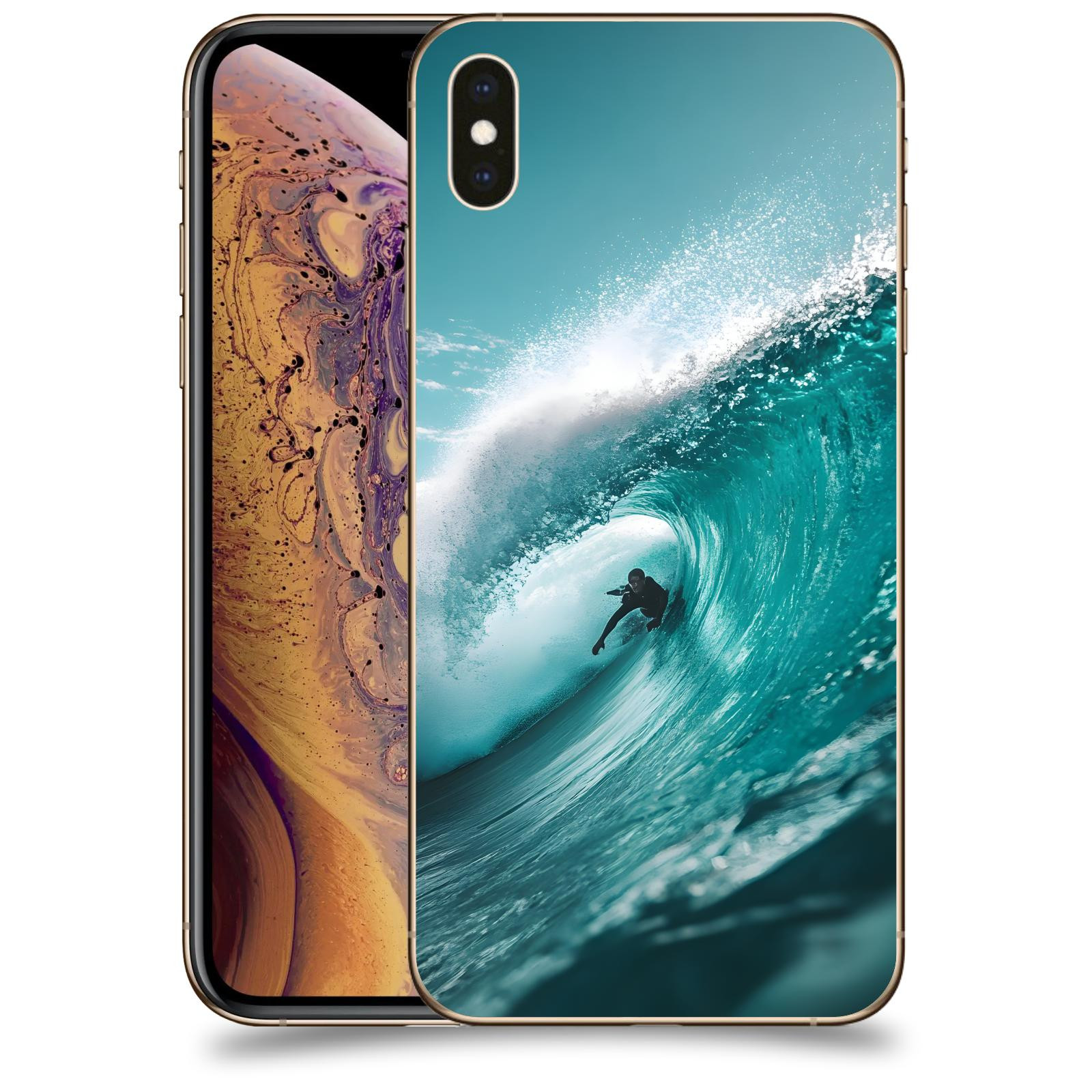 ACOVER Kryt na mobil Apple iPhone XS Max - Vlna