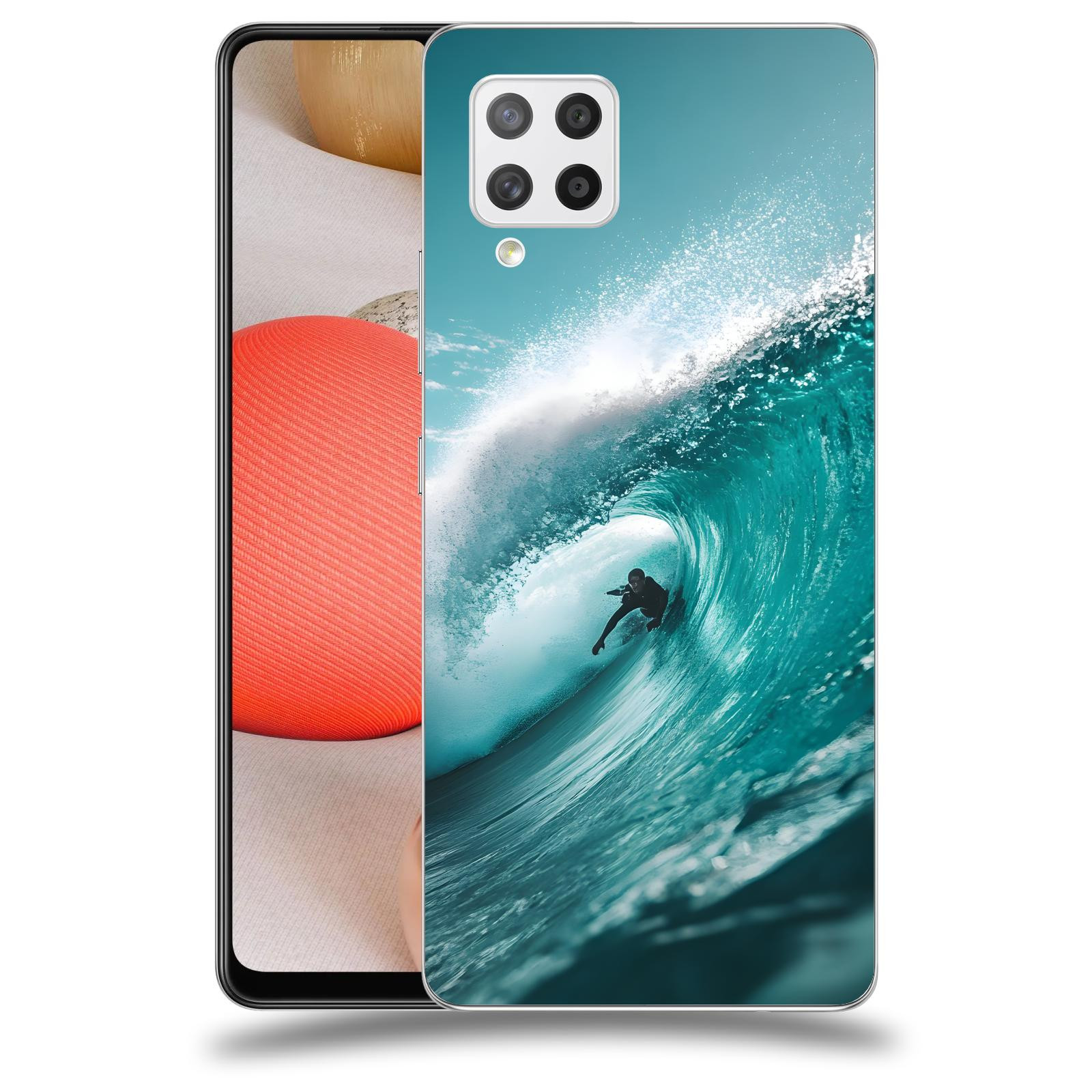 ACOVER Kryt na mobil Samsung Galaxy A42 A426B - Vlna