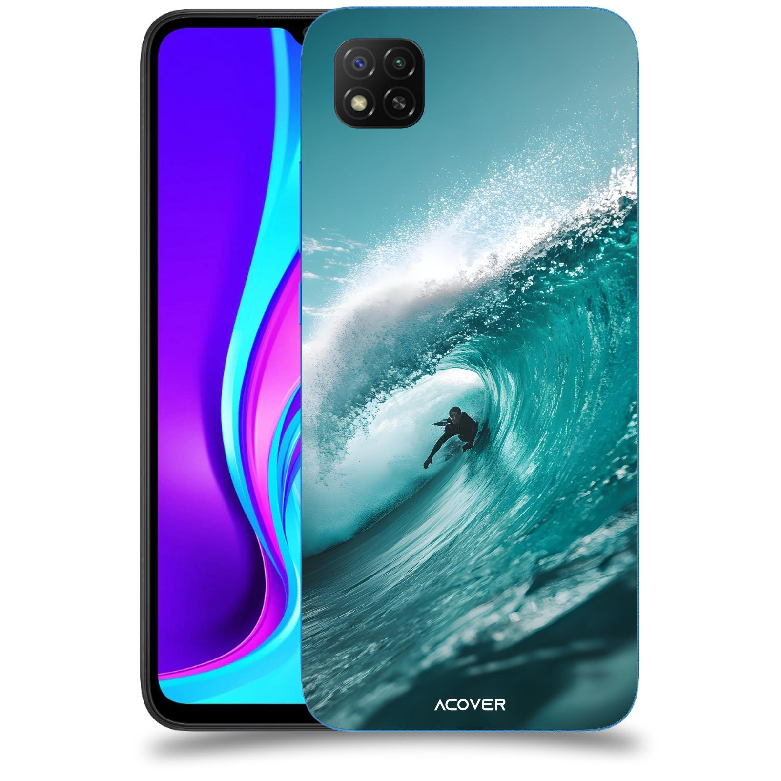 ACOVER Kryt na mobil Xiaomi Redmi 9C - Vlna