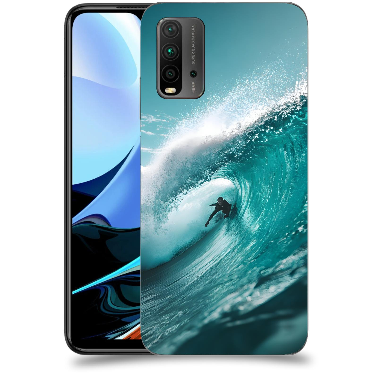 ACOVER Kryt na mobil Xiaomi Redmi 9T - Vlna