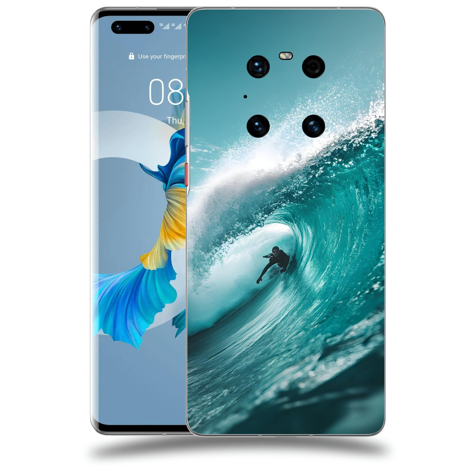 ACOVER Kryt na mobil Huawei Mate 40 Pro - Vlna