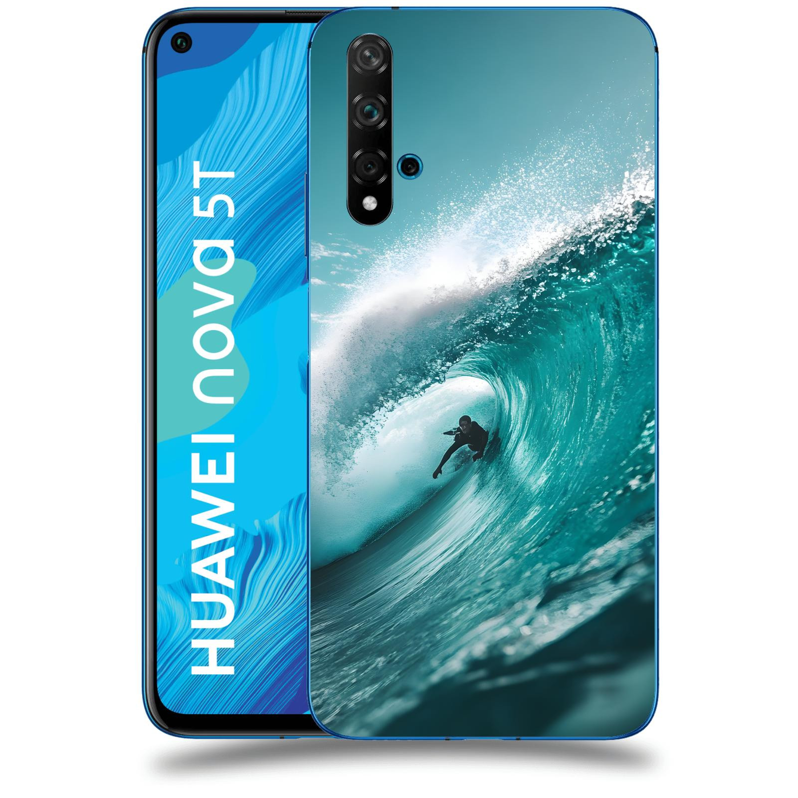 ACOVER Kryt na mobil Huawei Nova 5T - Vlna