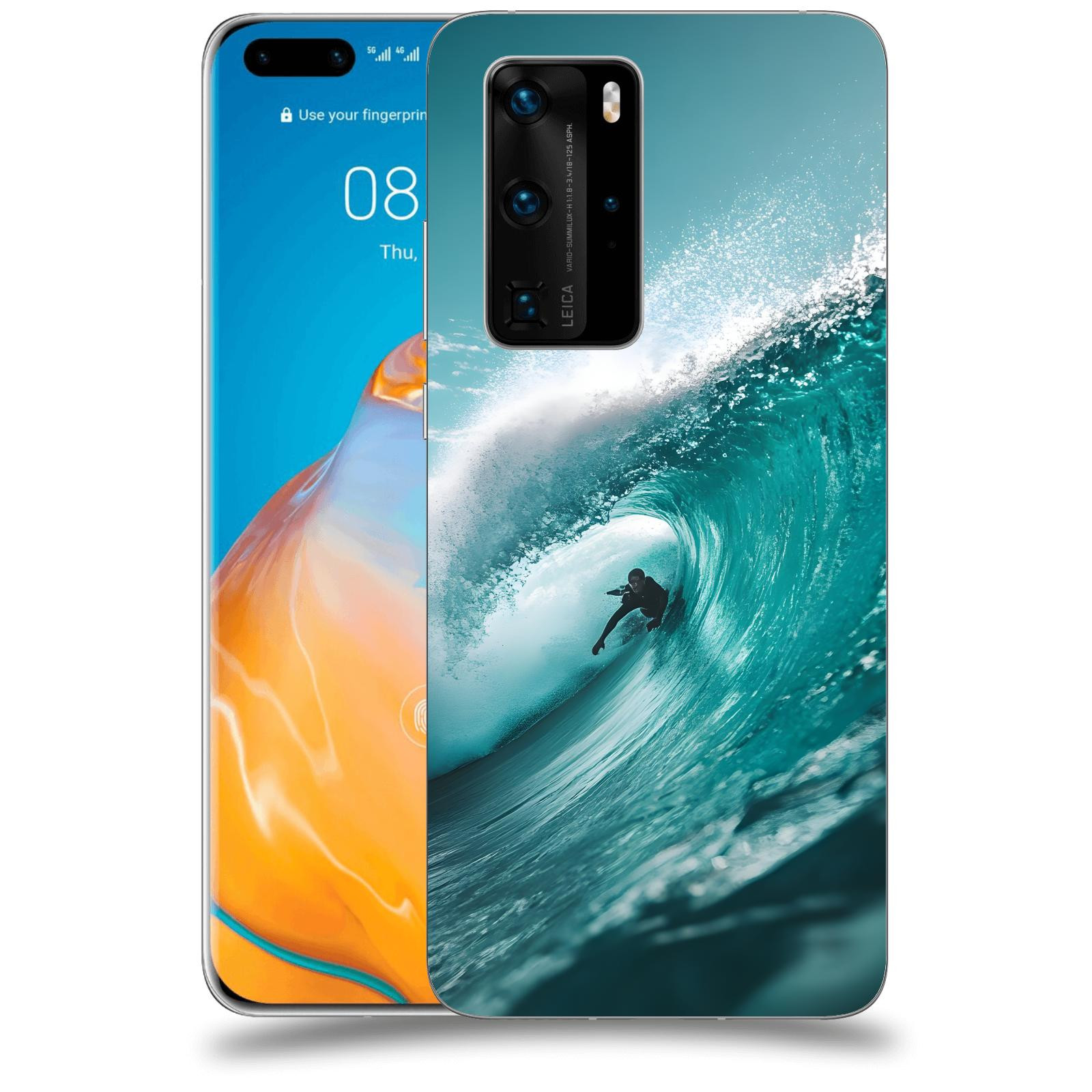 ACOVER Kryt na mobil Huawei P40 - Vlna