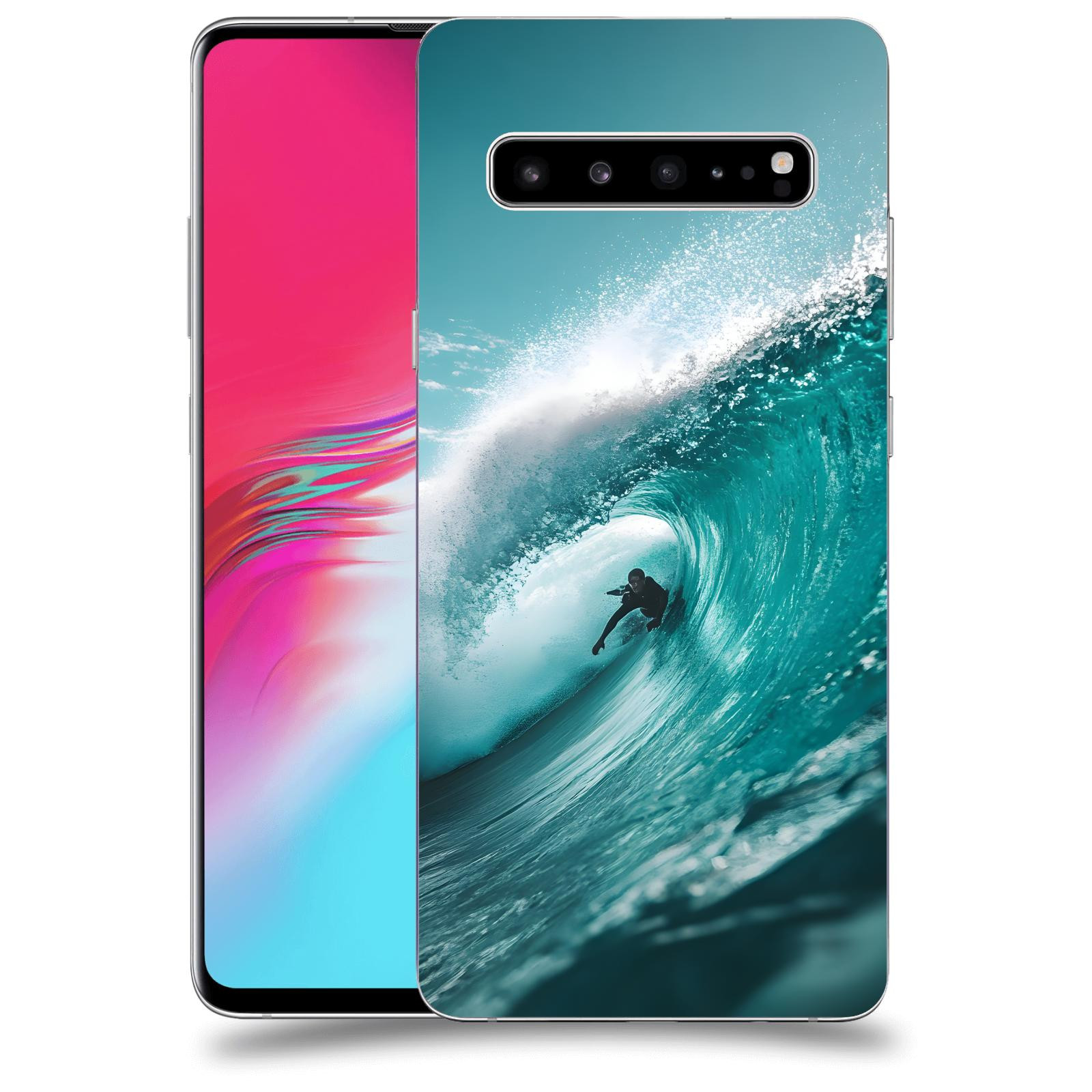 ACOVER Kryt na mobil Samsung Galaxy S10 G973 - Vlna