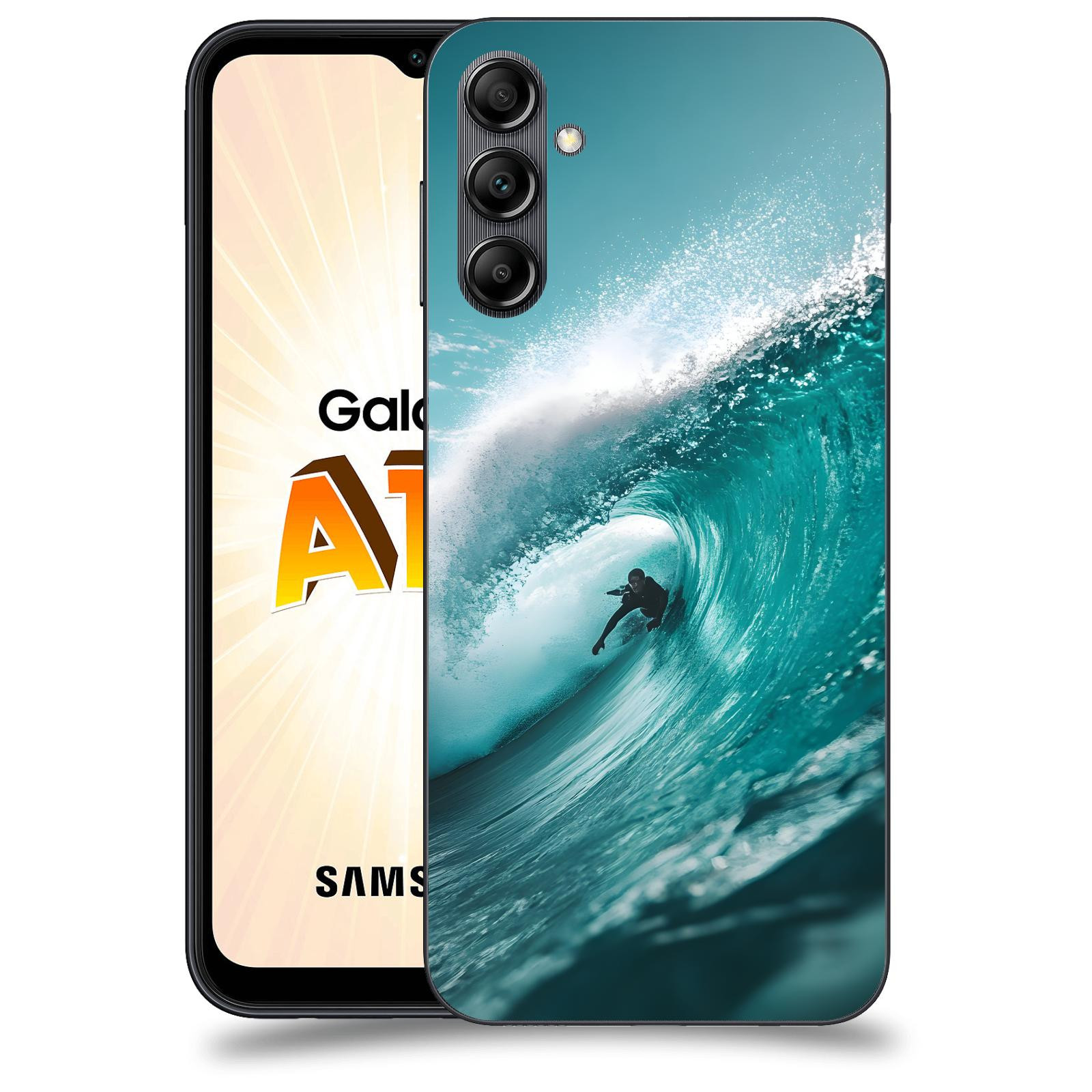 ACOVER Kryt na mobil Samsung Galaxy A14 LTE - Vlna