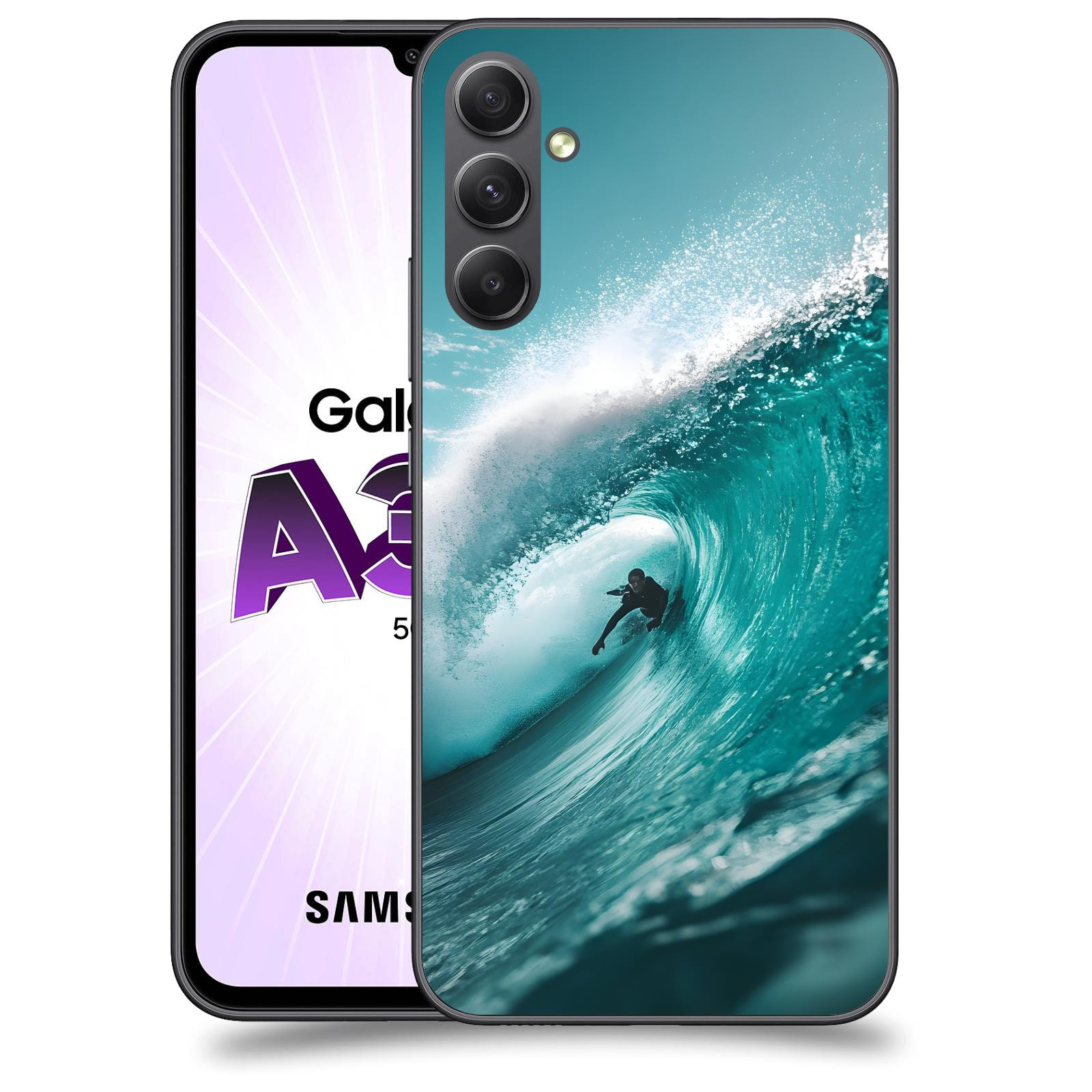 ACOVER Kryt na mobil Samsung Galaxy A34 - Vlna