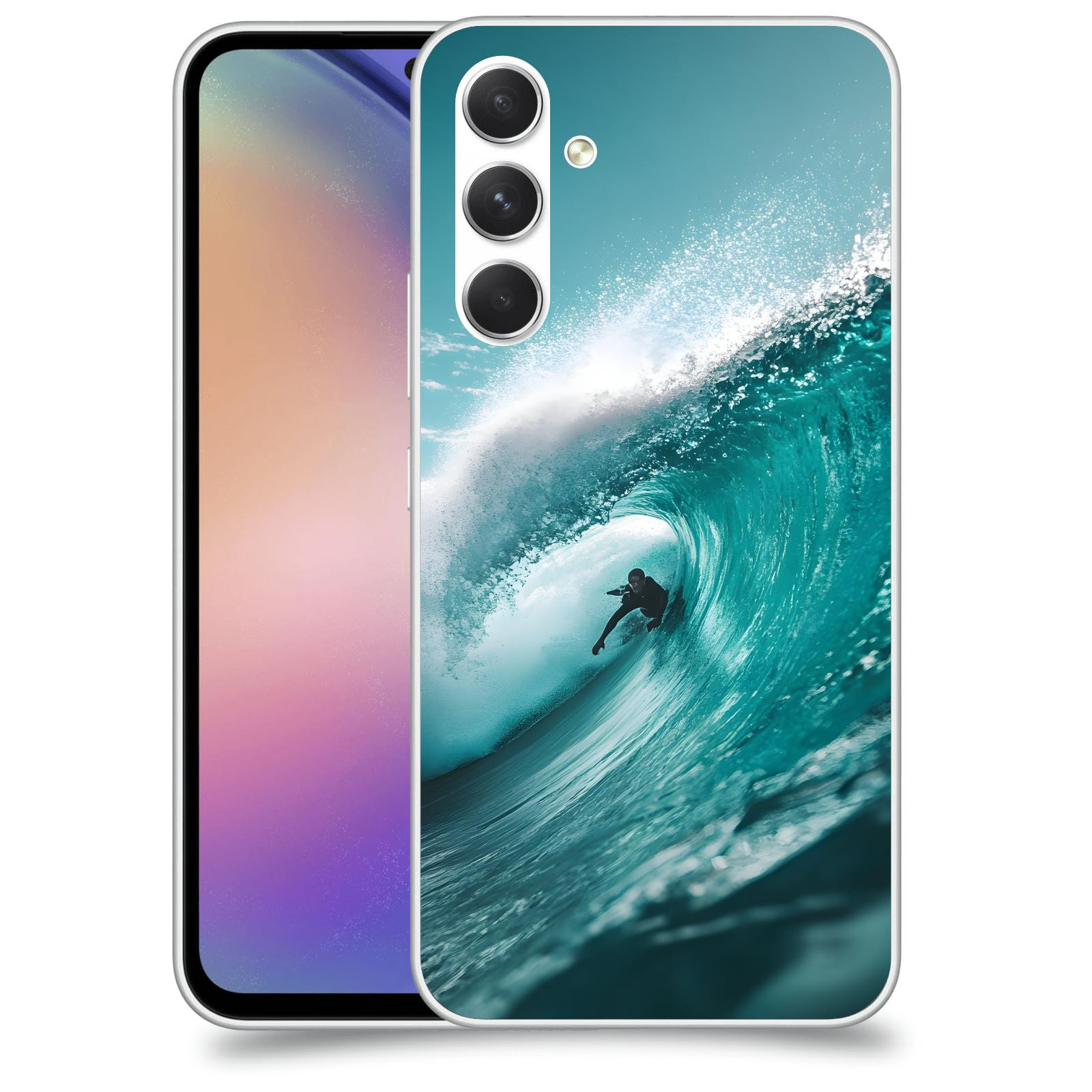 ACOVER Kryt na mobil Samsung Galaxy M54 5G - Vlna