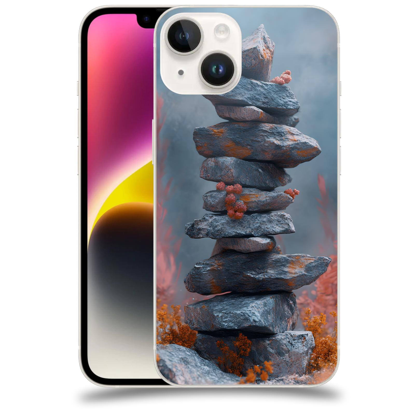 ACOVER Kryt na mobil Apple iPhone 14 - Mohyla