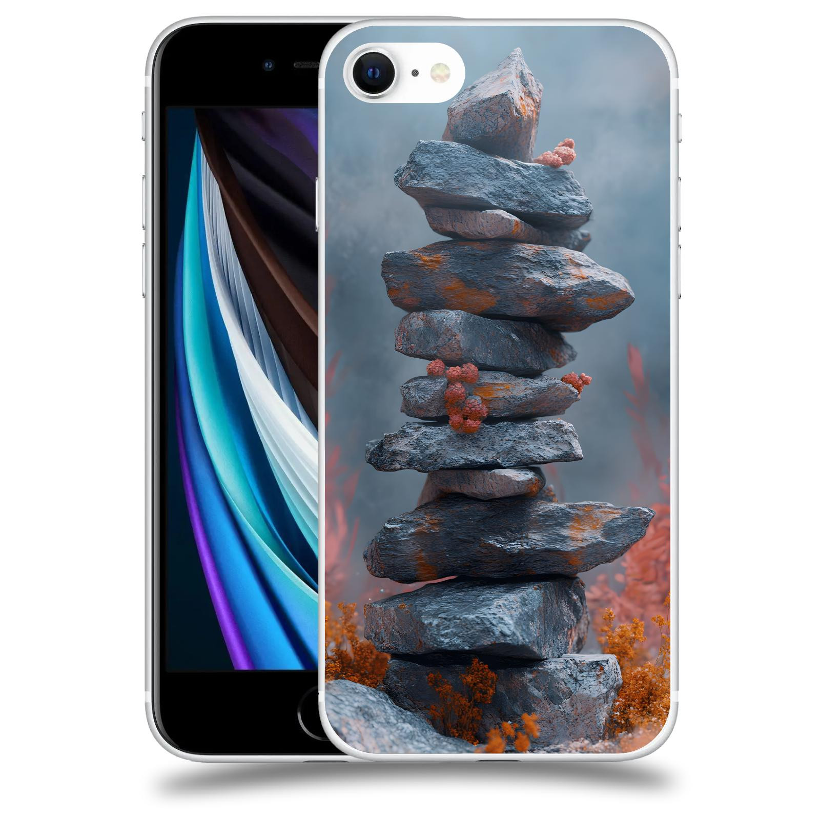 ACOVER Kryt na mobil Apple iPhone SE 2020 - Mohyla