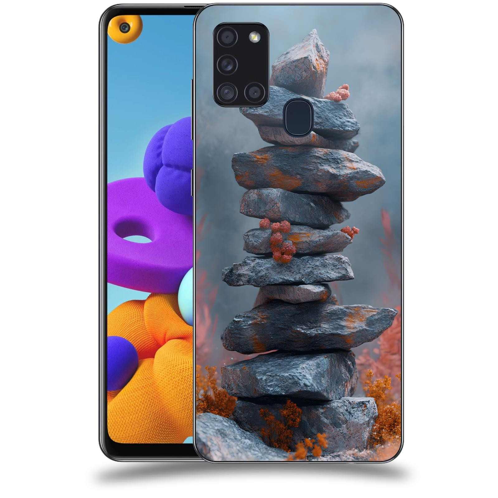 ACOVER Kryt na mobil Samsung Galaxy A21s - Mohyla