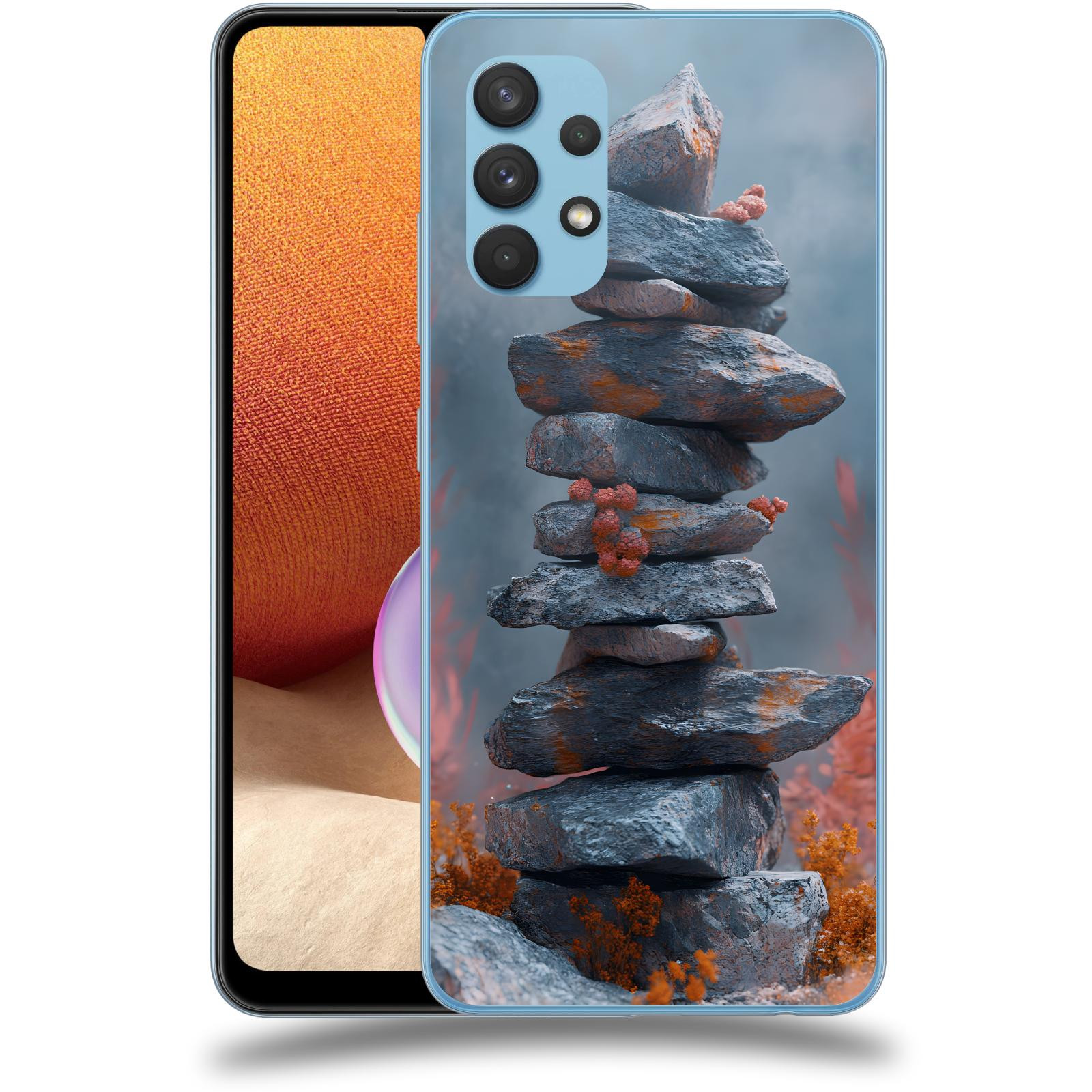 ACOVER Kryt na mobil Samsung Galaxy A32 4G SM-A325F - Mohyla